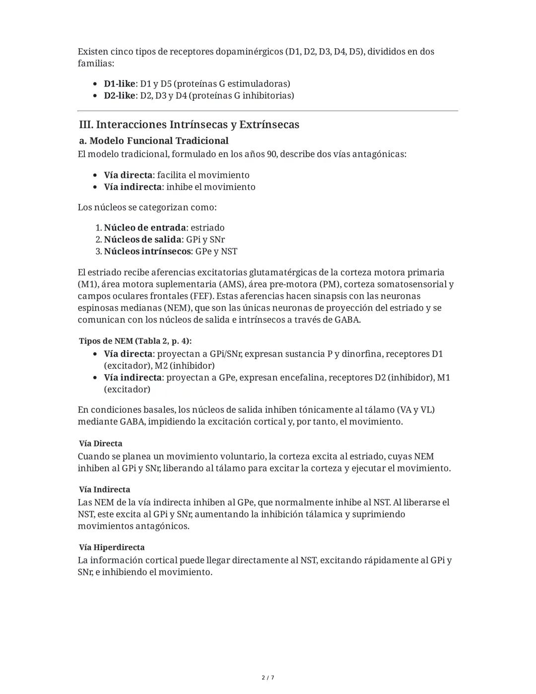 Ganglios Basales y Conducta: Revisión Integral
Introducción
Históricamente, la función de los ganglios basales ha sido motivo de debate y es