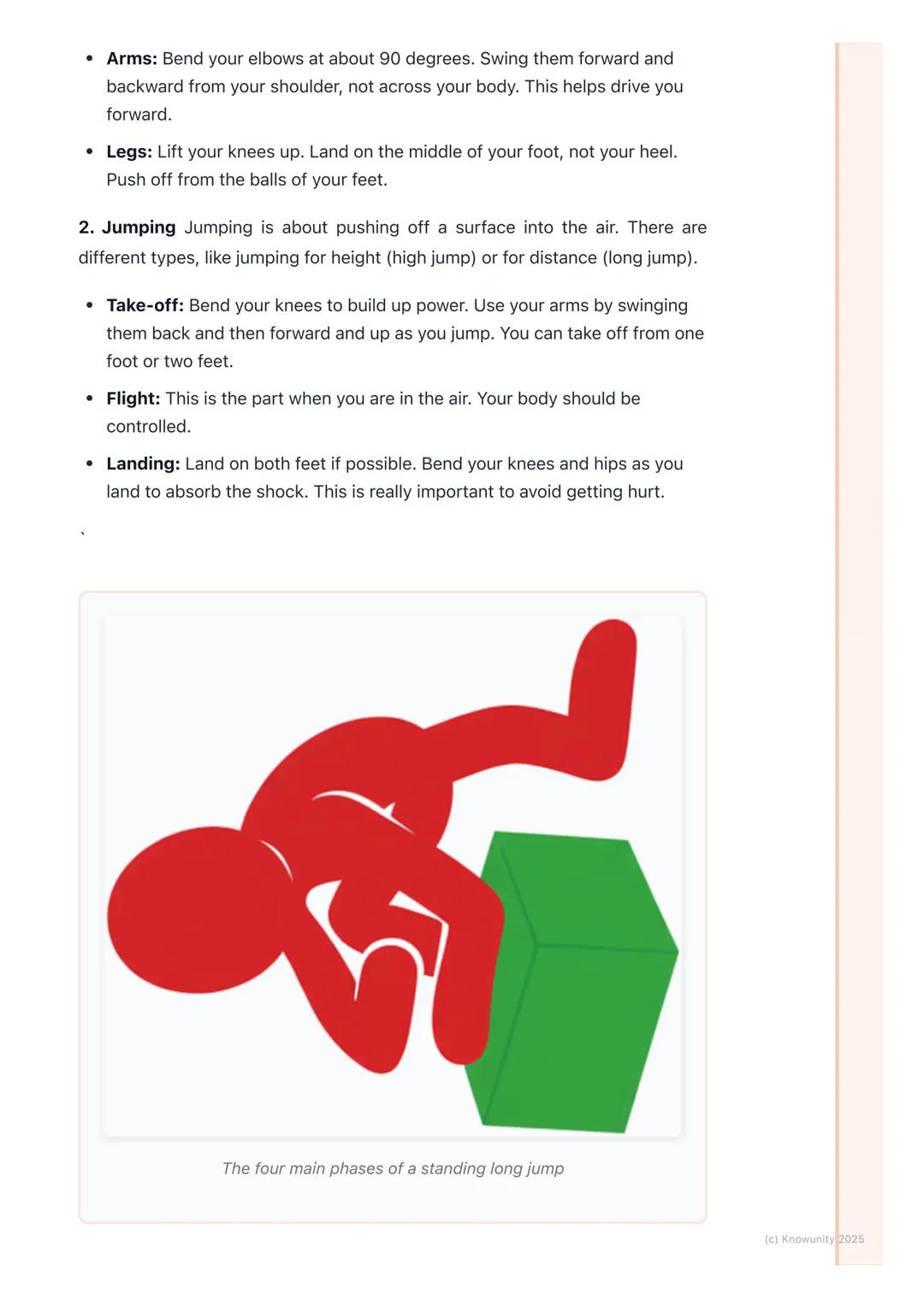 # Locomotor Skills

What are locomotor skills?

Locomotor skills are the basic ways we move our body from one place to
another. They are the