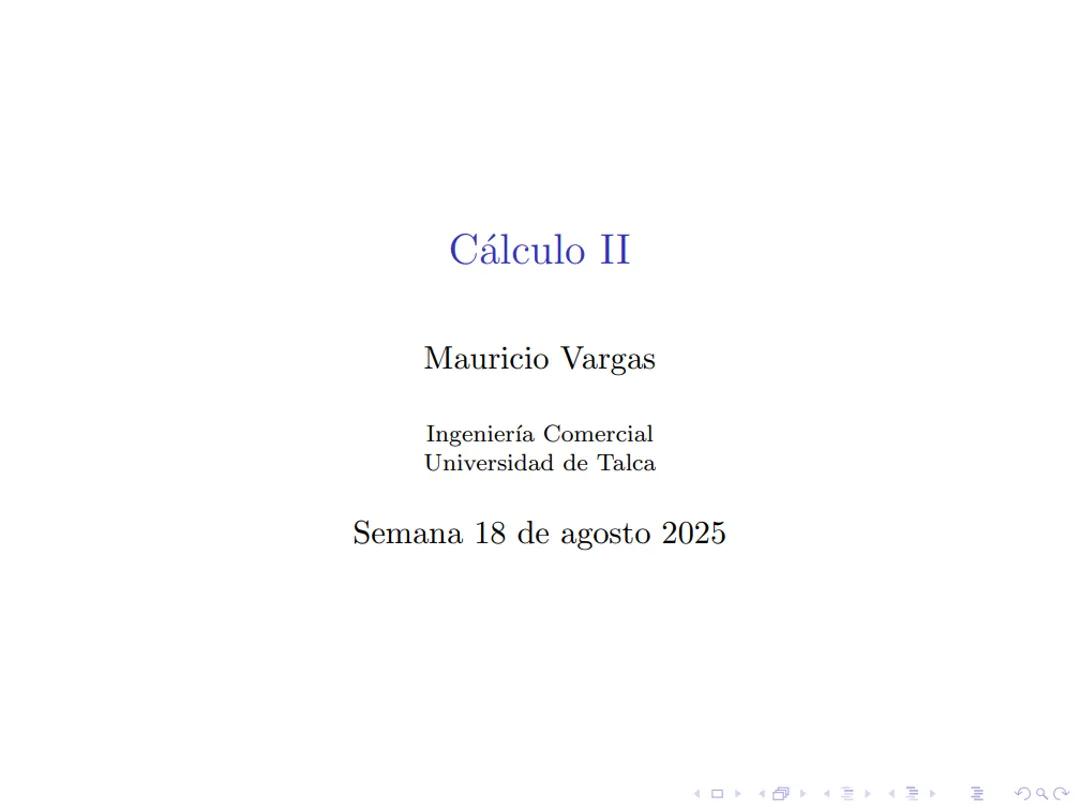 Cálculo ll unidad 1