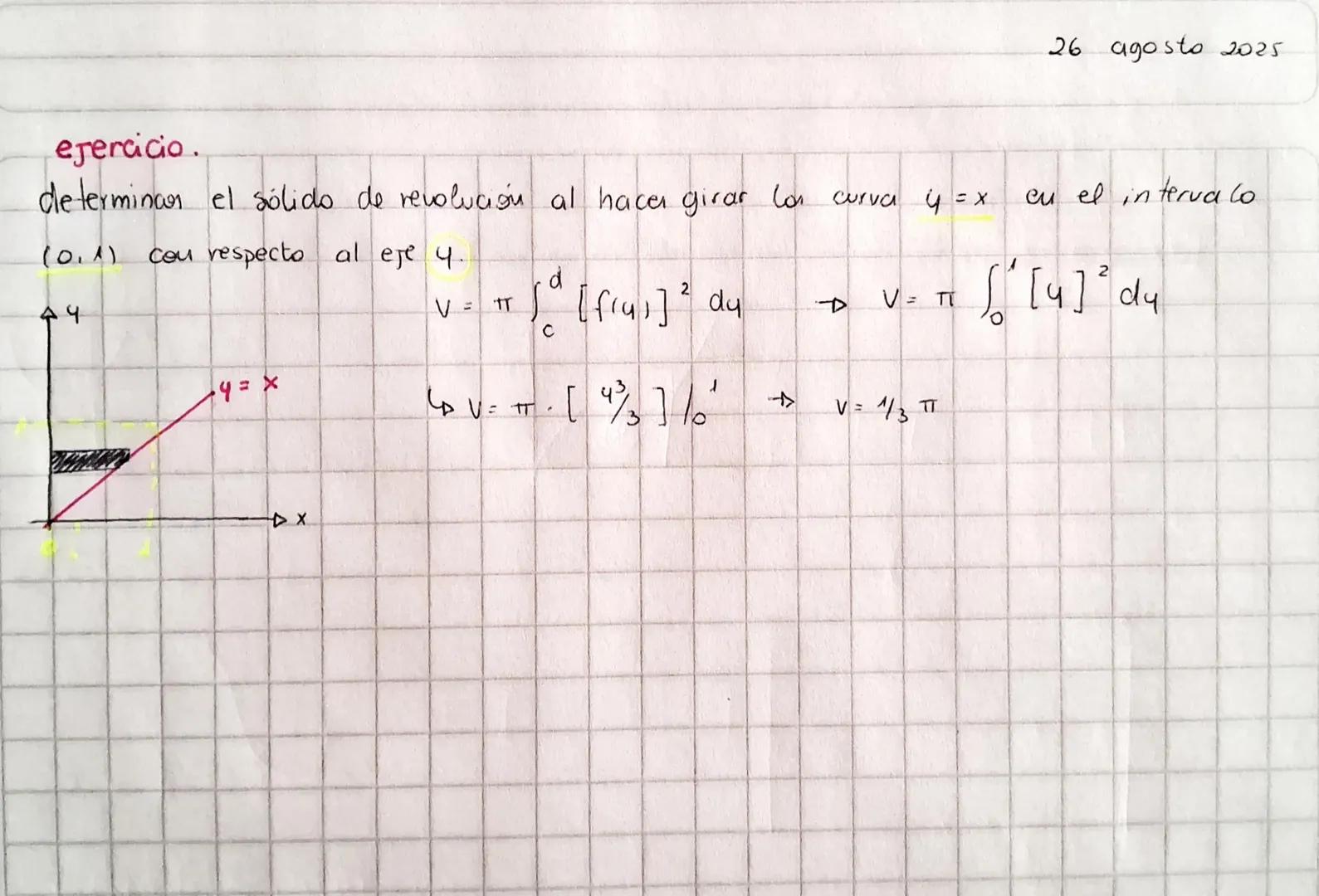 Cálculo II
Mauricio Vargas
Ingeniería Comercial
Universidad de Talca
Semana 18 de agosto 2025 Definición de integral definida

Sea y = f(x) 
