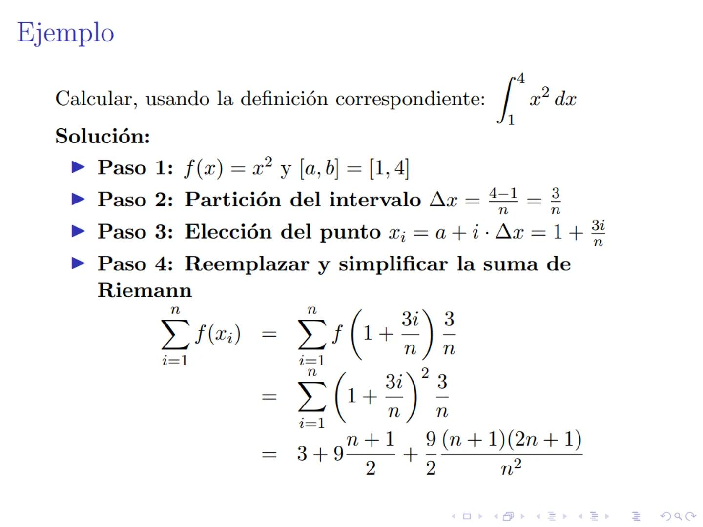 Cálculo II
Mauricio Vargas
Ingeniería Comercial
Universidad de Talca
Semana 18 de agosto 2025 Definición de integral definida

Sea y = f(x) 