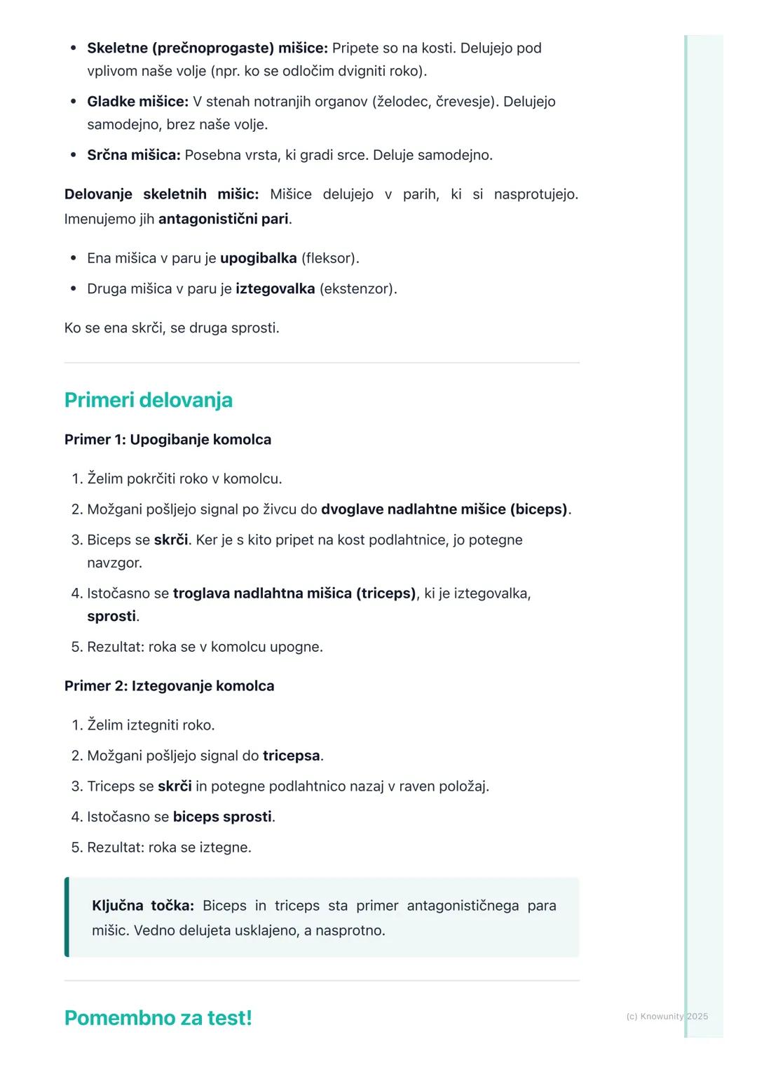 # Skeletni in mišični sistem

Uvod v gibala

Skeletni in mišični sistem skupaj tvorita gibala. Omogočata nam, da se
premikamo, stojimo pokon