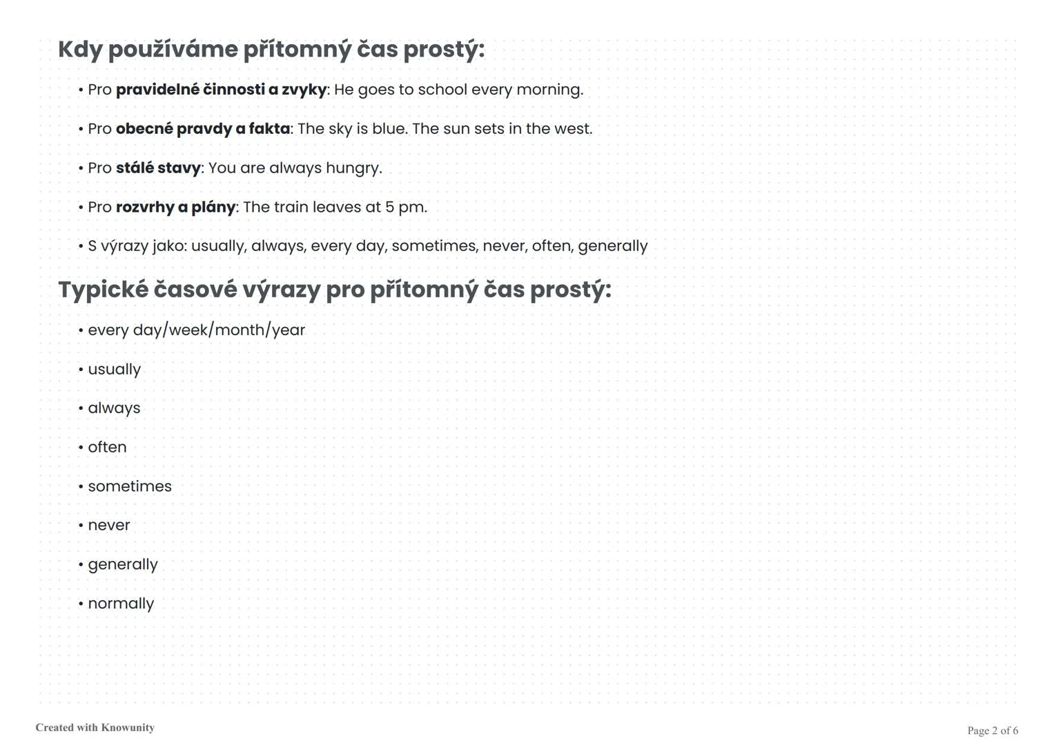 Přítomný čas prostý nebo průběhový
Přehled pravidel a cvičení pro správné použití přítomného času prostého (simple present) a průběhového (p