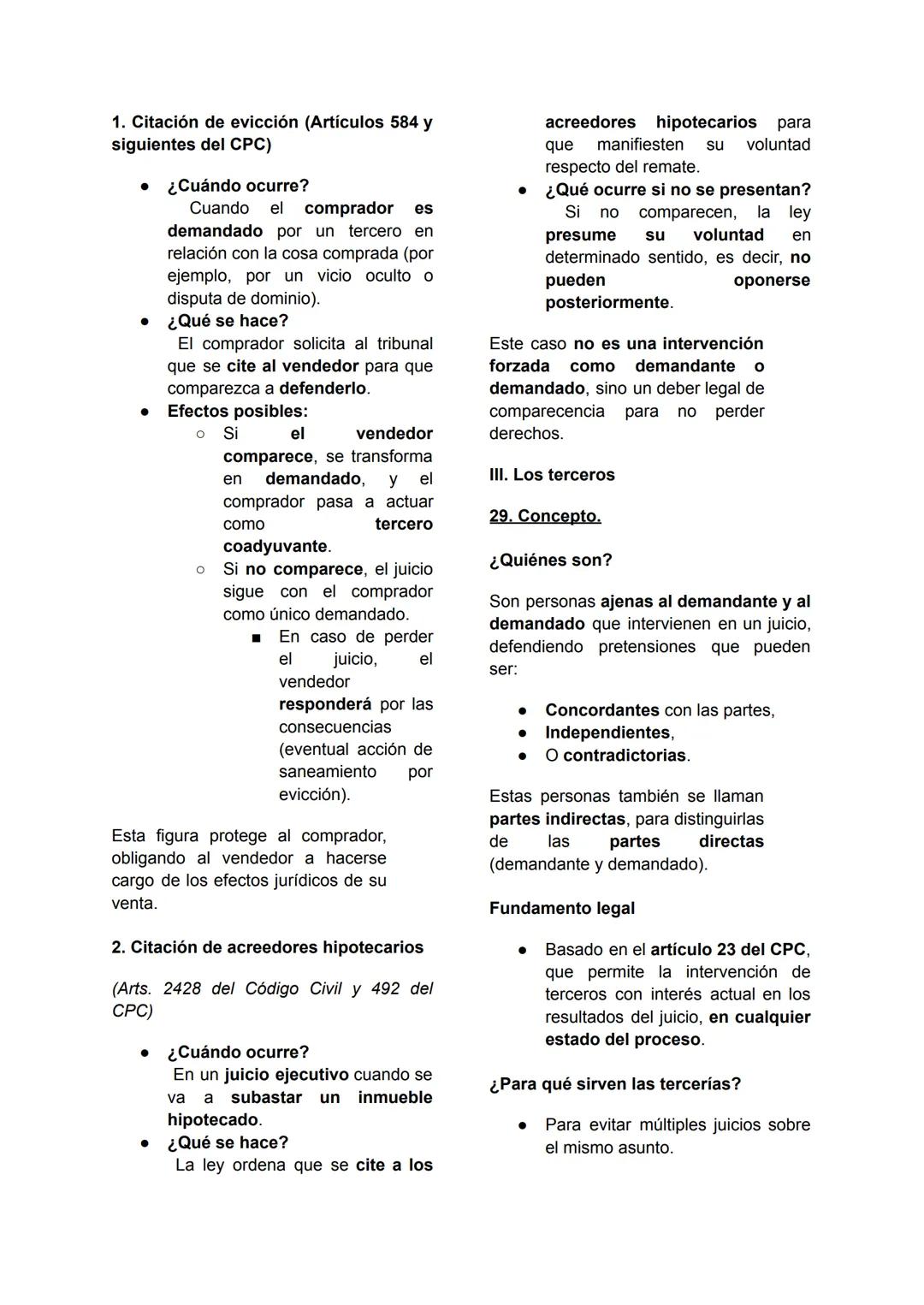 # 1. Elementos del derecho procesal

Mario Casarino, TOMO III, pág 19 - 32

# EL PROCESO Y LAS PARTES

I. El proceso

13. Concepto.

¿Qué es
