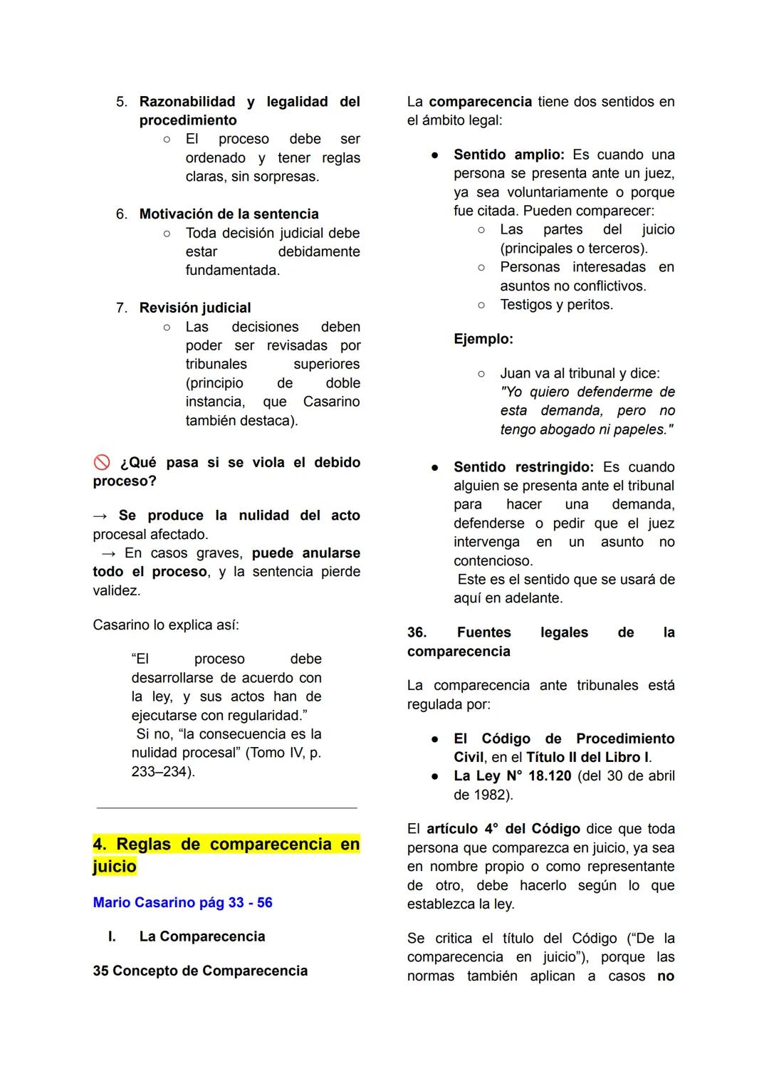 # 1. Elementos del derecho procesal

Mario Casarino, TOMO III, pág 19 - 32

# EL PROCESO Y LAS PARTES

I. El proceso

13. Concepto.

¿Qué es