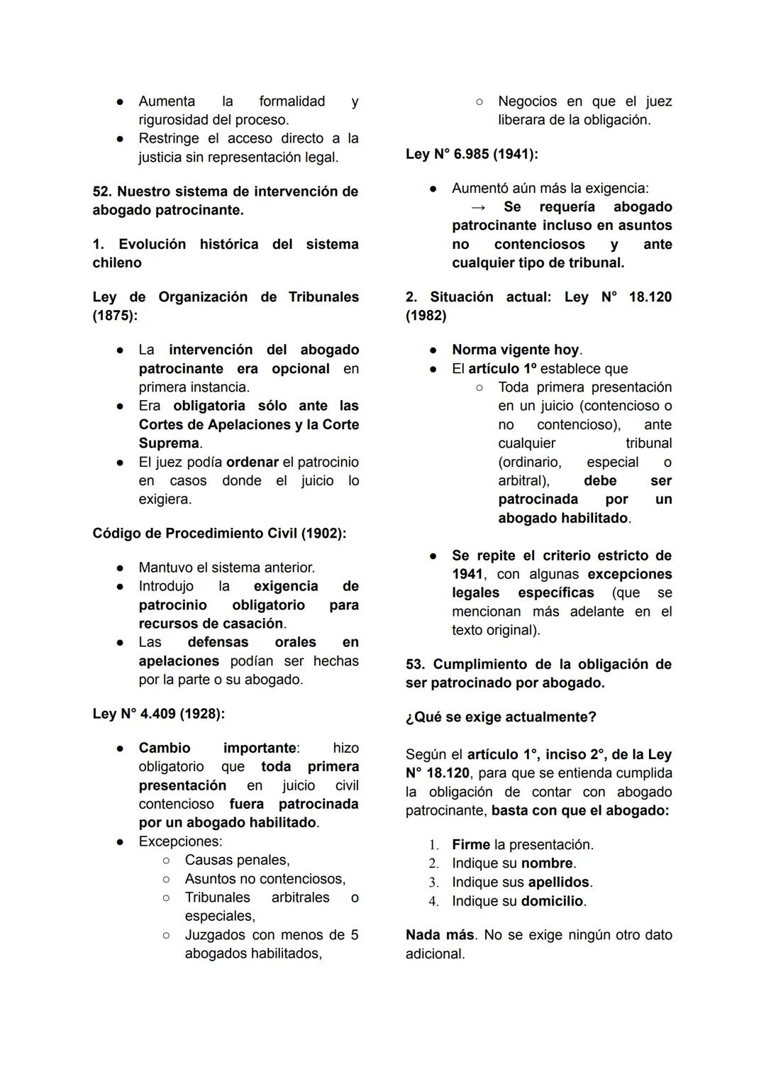 # 1. Elementos del derecho procesal

Mario Casarino, TOMO III, pág 19 - 32

# EL PROCESO Y LAS PARTES

I. El proceso

13. Concepto.

¿Qué es