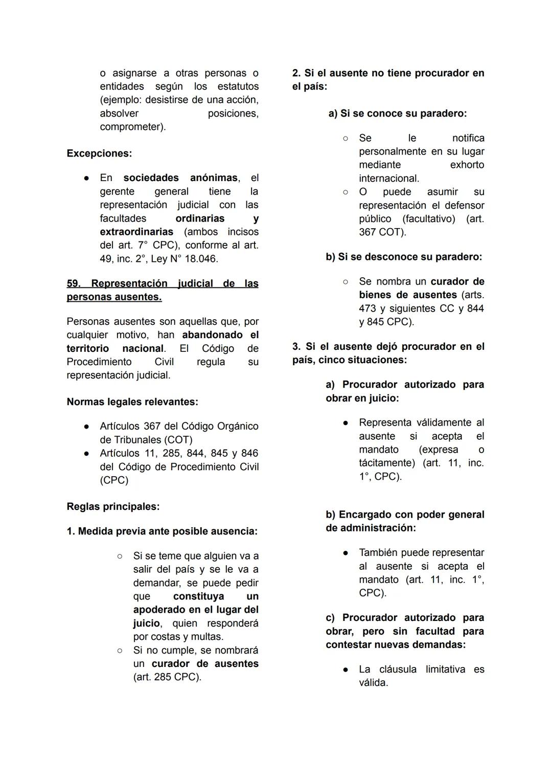 # 1. Elementos del derecho procesal

Mario Casarino, TOMO III, pág 19 - 32

# EL PROCESO Y LAS PARTES

I. El proceso

13. Concepto.

¿Qué es