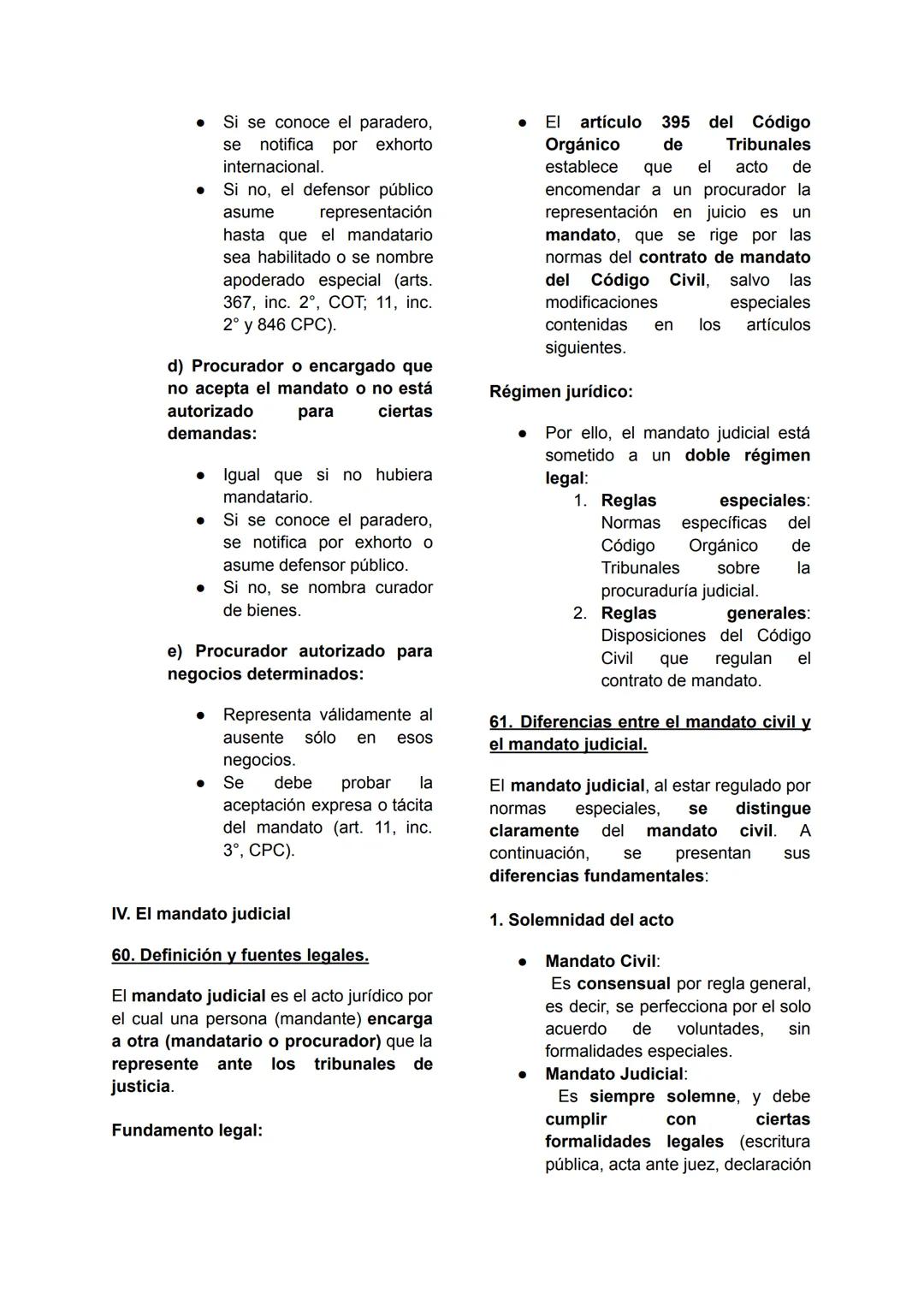 # 1. Elementos del derecho procesal

Mario Casarino, TOMO III, pág 19 - 32

# EL PROCESO Y LAS PARTES

I. El proceso

13. Concepto.

¿Qué es