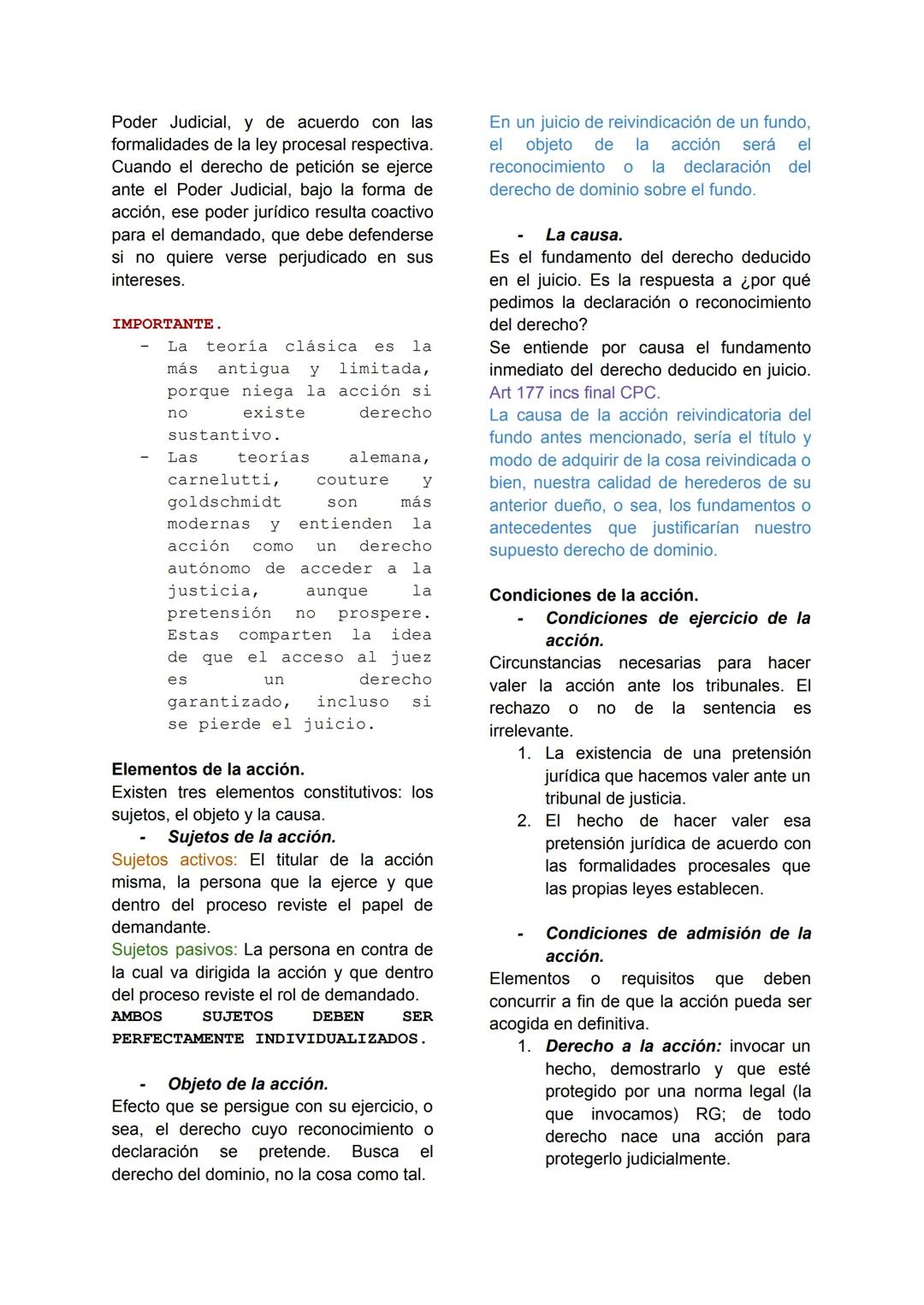 # 1. Elementos del derecho procesal

Mario Casarino, TOMO III, pág 19 - 32

# EL PROCESO Y LAS PARTES

I. El proceso

13. Concepto.

¿Qué es