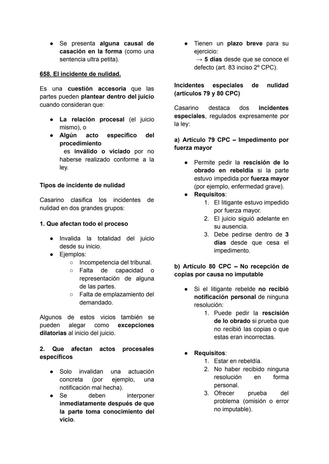 # 1. Elementos del derecho procesal

Mario Casarino, TOMO III, pág 19 - 32

# EL PROCESO Y LAS PARTES

I. El proceso

13. Concepto.

¿Qué es