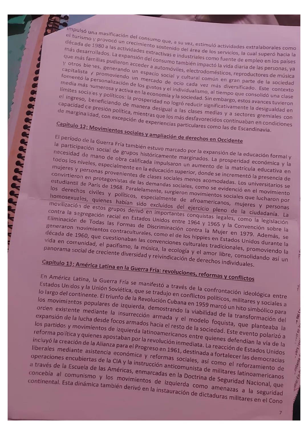 Sur y otros países, caracterizadas por la restricción de libertades, la represión violenta de
movimientos de izquierda, el uso sistemático d