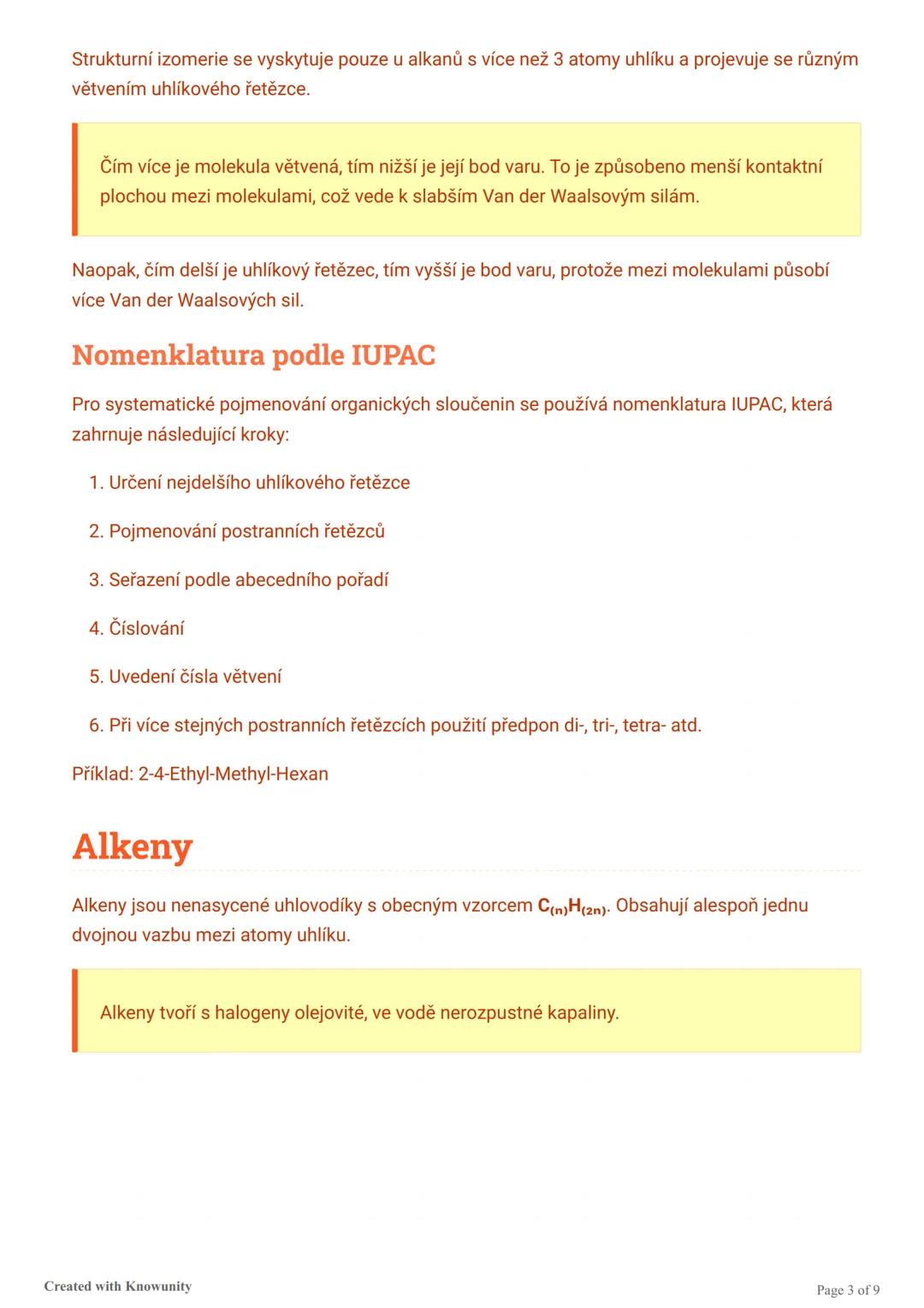 Organická chemie
Studijní materiál o organické chemii zaměřený na homologické řady alkanů a alkenů,
radikálovou substituci, elektrofilní adi
