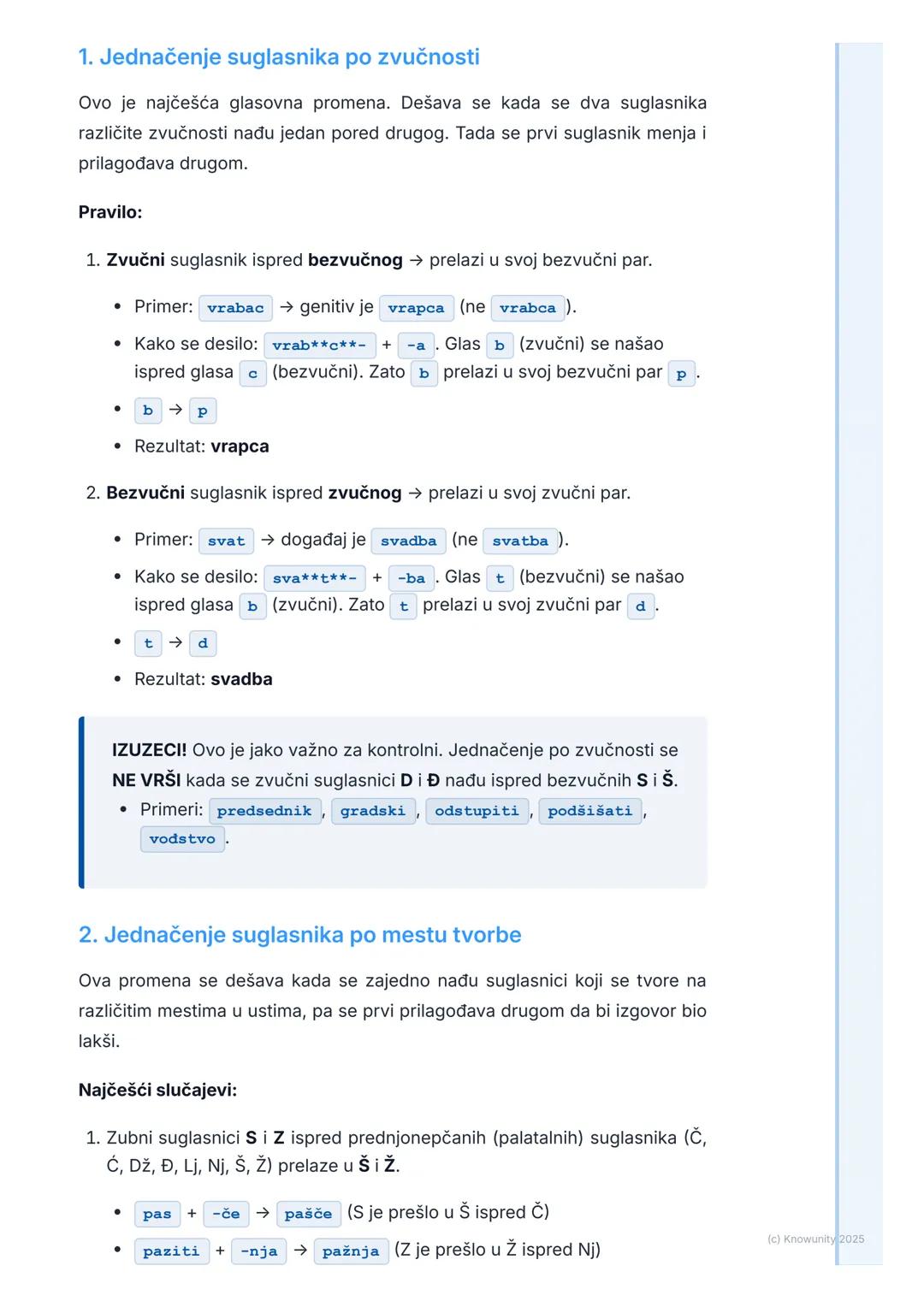 # Glasovi i glasovne promene

Uvod u glasove i glasovne promene

Glas je najmanji deo izgovorene reči. U srpskom jeziku imamo 30 glasova i
s