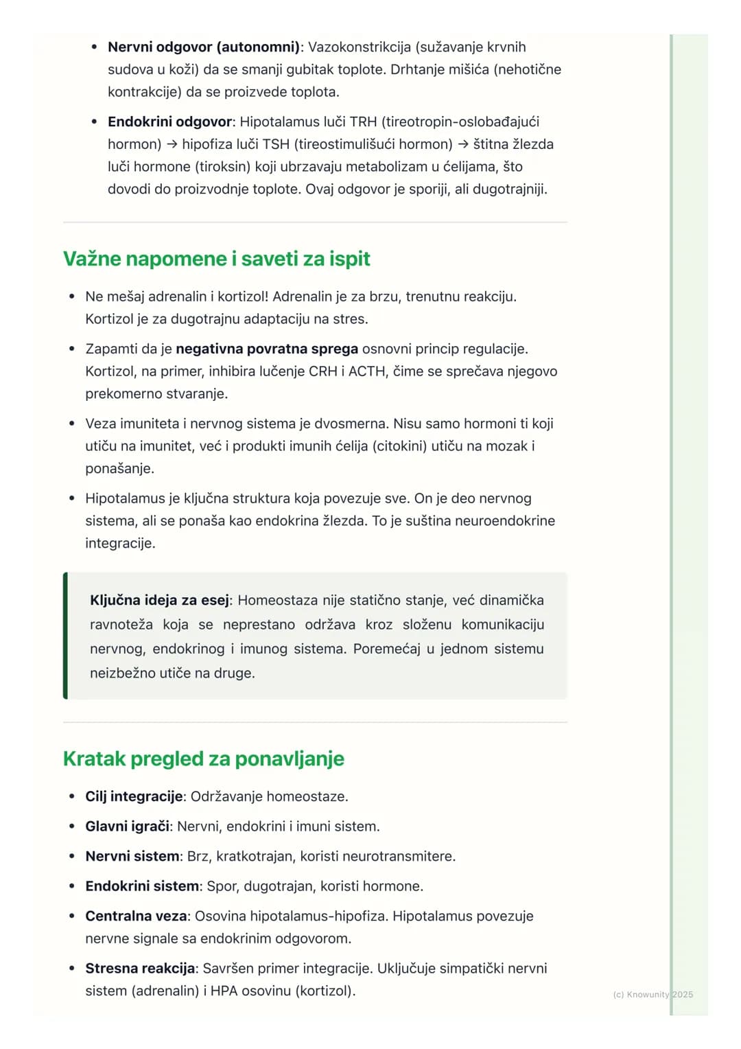 # Integracija sistema

Uvod u integraciju sistema

Organizam nije samo skup organa i sistema koji rade nezavisno. Da bi preživeo
i funkcioni