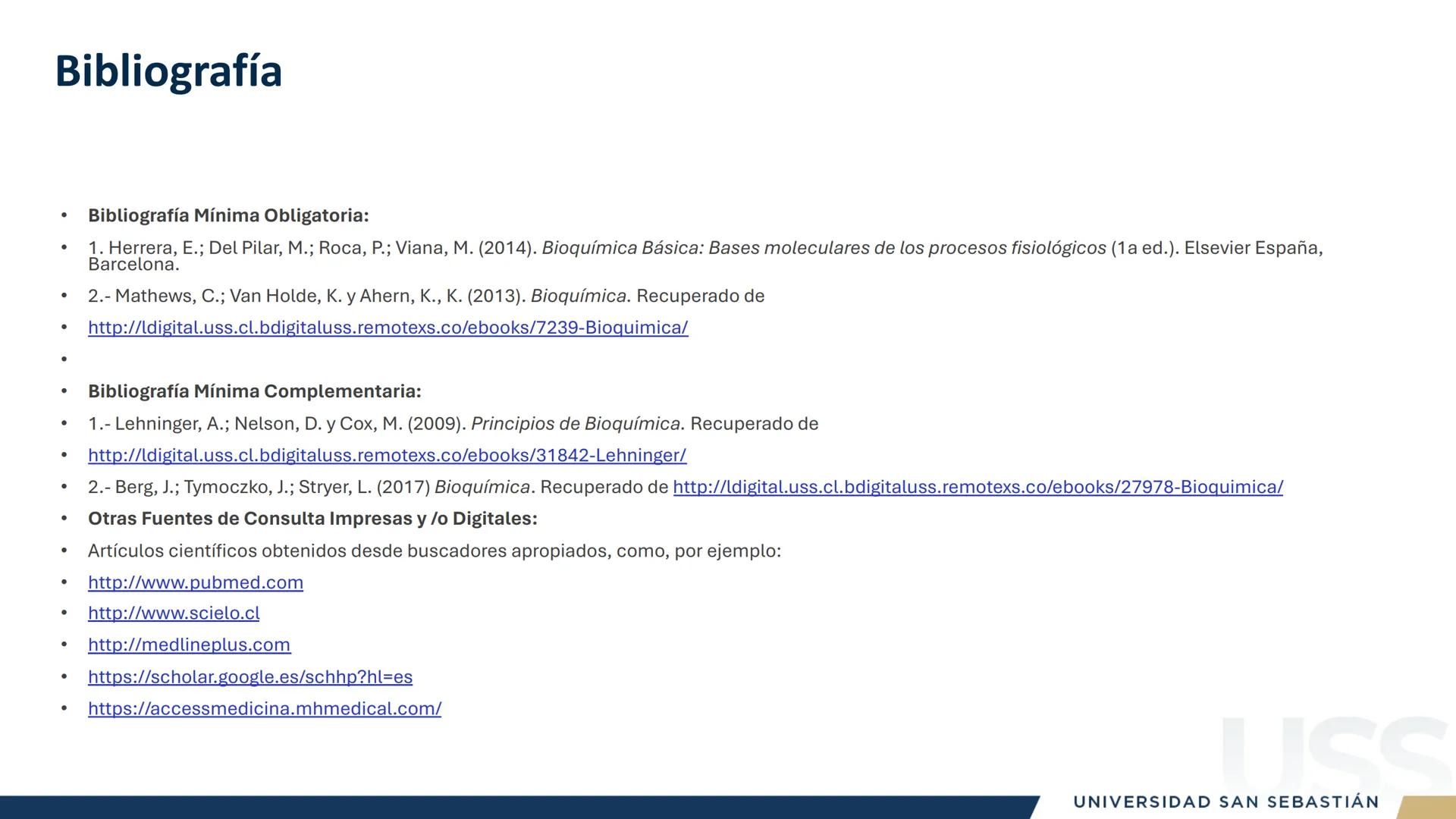 RAZON
VERDAD

+++
1989
UNIVERSIDAD
SAN SEBASTIAN
Ilumina el futuro

DBIO1092:
BIOQUÍMICA GENERAL
TEÓRICO RAZON
VERDAD
+++
1989
UNIVERSIDAD
S