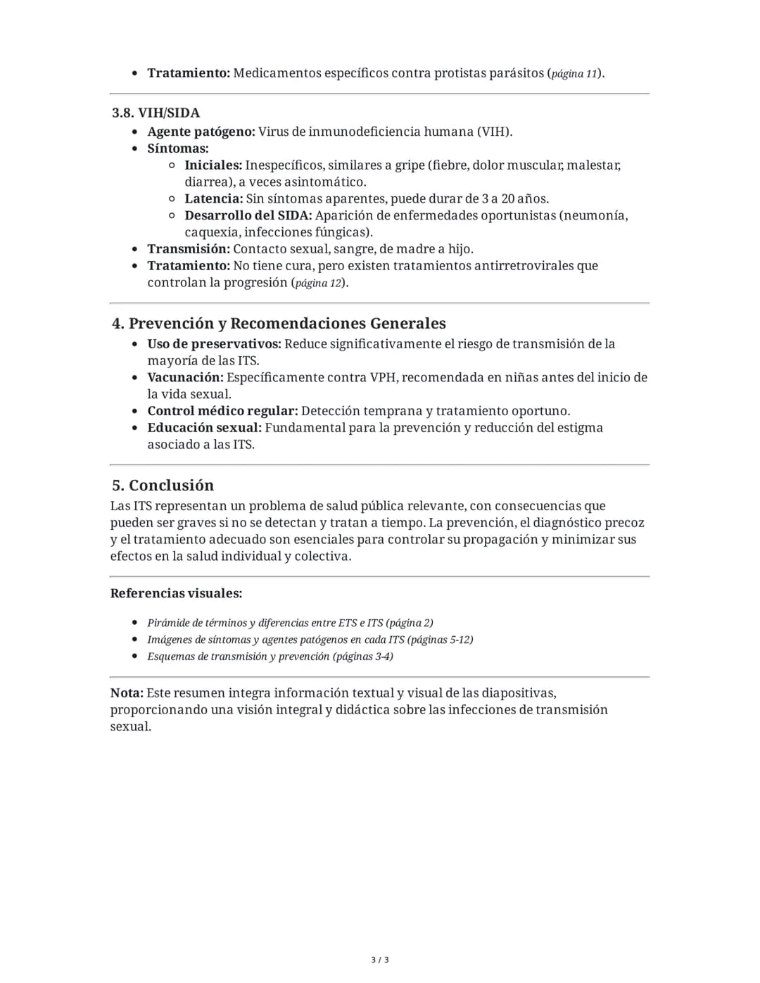 Objetivo
Infecciones de Transmisión Sexual (ITS)
Comprender y caracterizar cada ITS.
1. Definición y Terminología
Las infecciones de transmi