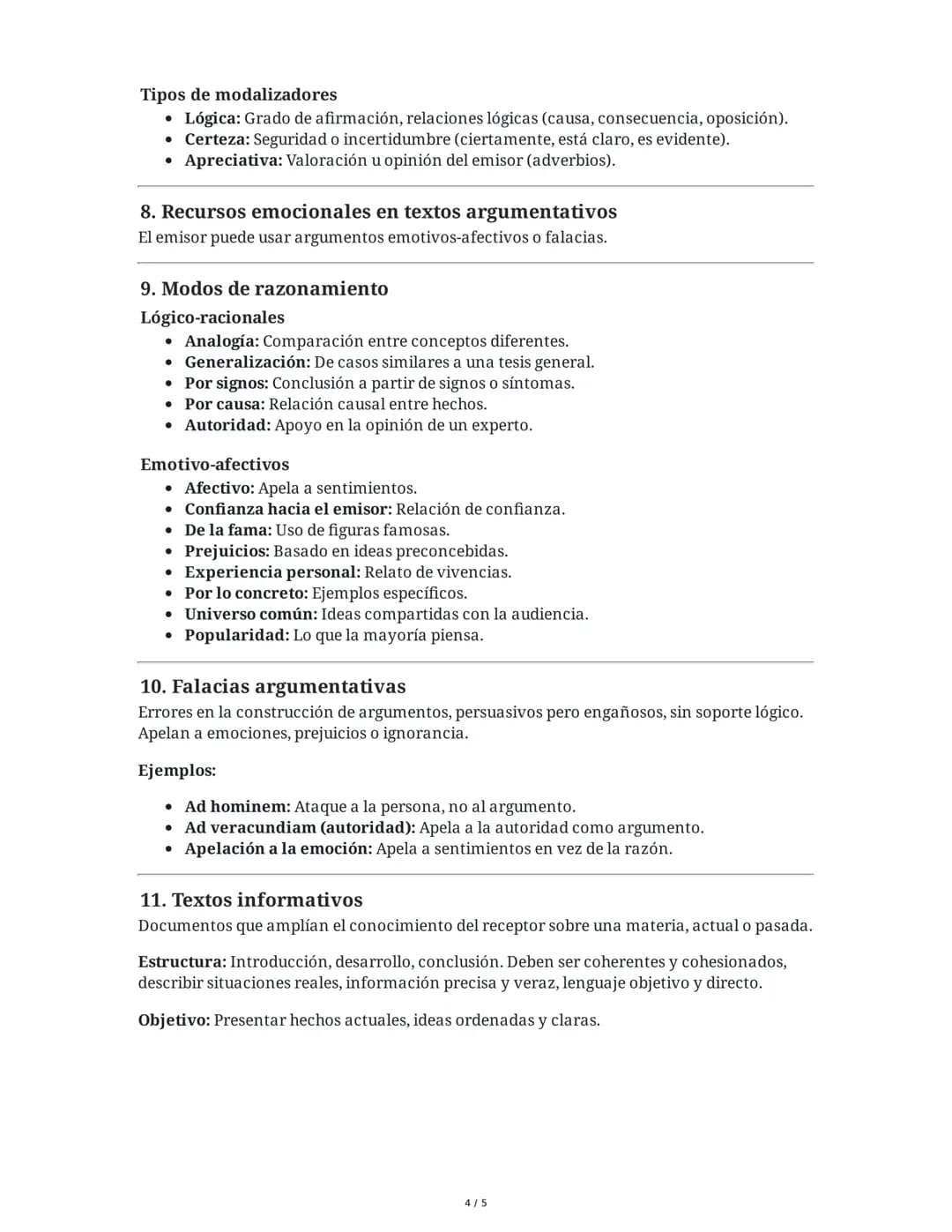 Unidad 2: Lenguaje
Contenidos Principales
* Intertextualidad
* Textos literarios y no literarios y su clasificación
* Hechos y opiniones
* H