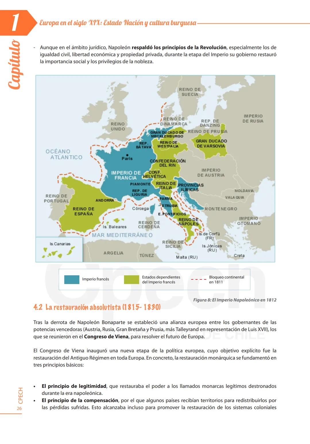 # Capítulo 1

Europa en el siglo XIX: Estado Nación y cultura burguesa

000

Aprendizajes Esperados

Analizar los factores que intervienen e
