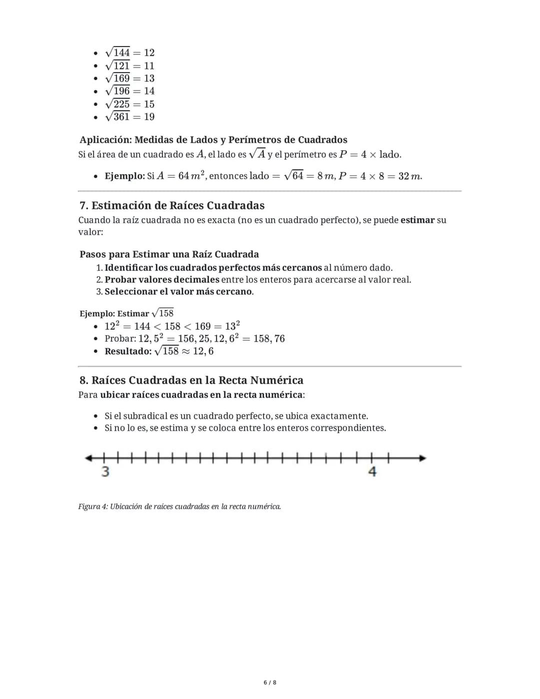 Resumen de Potencias, Notación Científica y Raíces Cuadradas

1. Potencias: Definición y Ejemplos Básicos
Las potencias son una forma abrevi