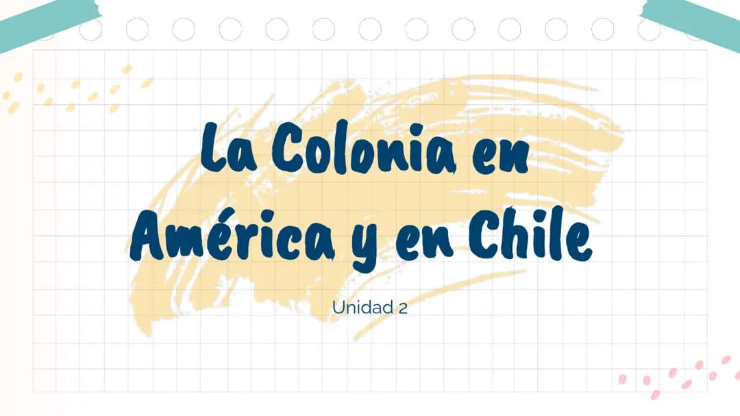 la colonia en america