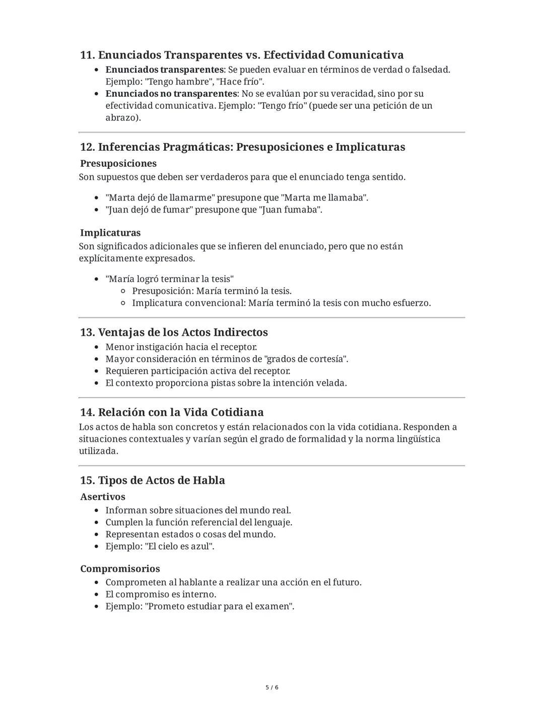 --- OCR Start ---
PRAGMÁTICA I: ACTOS DEL HABLA
1. Introducción a la Pragmática y los Actos del Habla
La pragmática es la rama de la lingüís