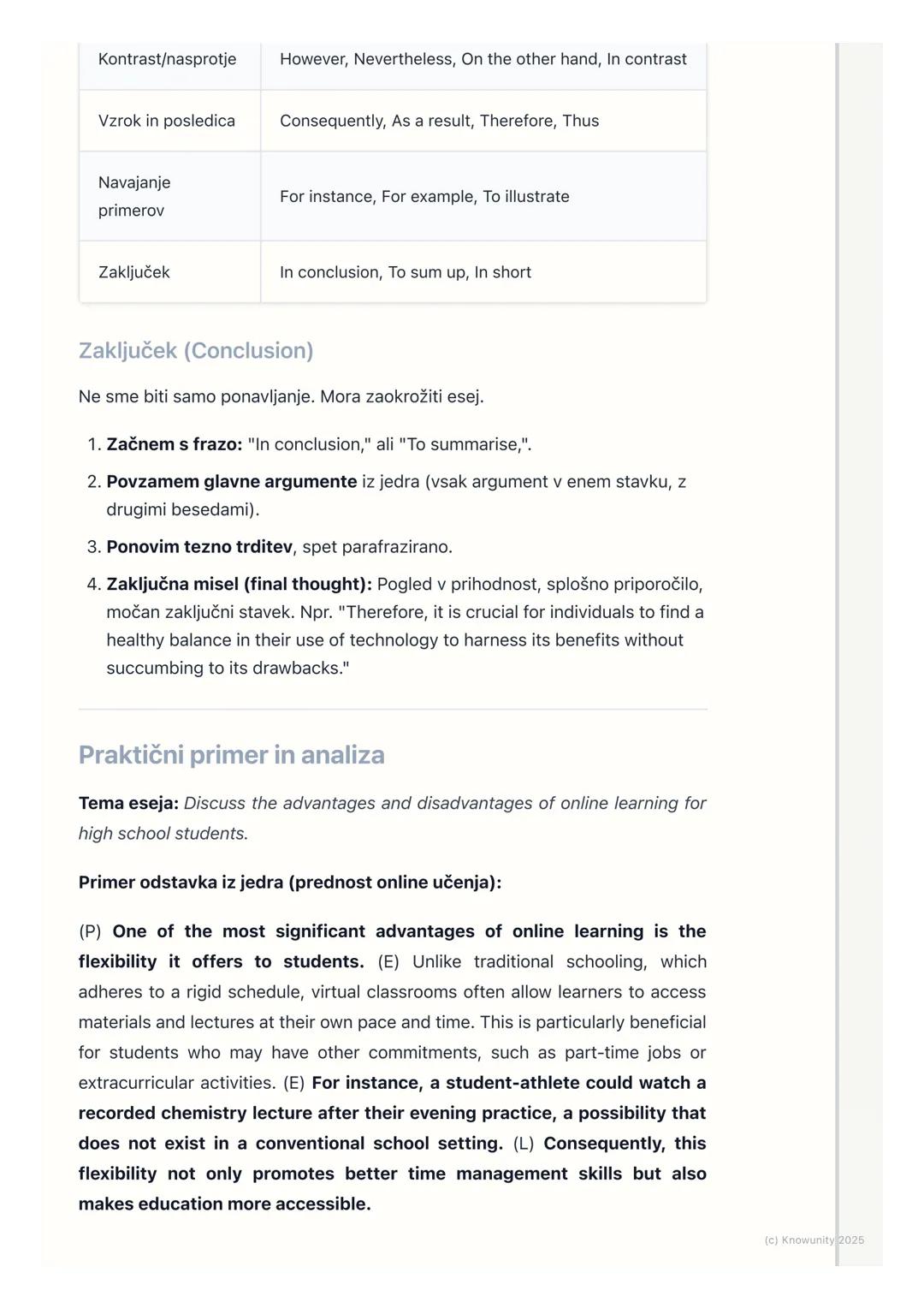 # Strategije za pisno izražanje

Splošni pregled pisanja esejev

Pisanje eseja na maturi je ključnega pomena, saj predstavlja velik del konč