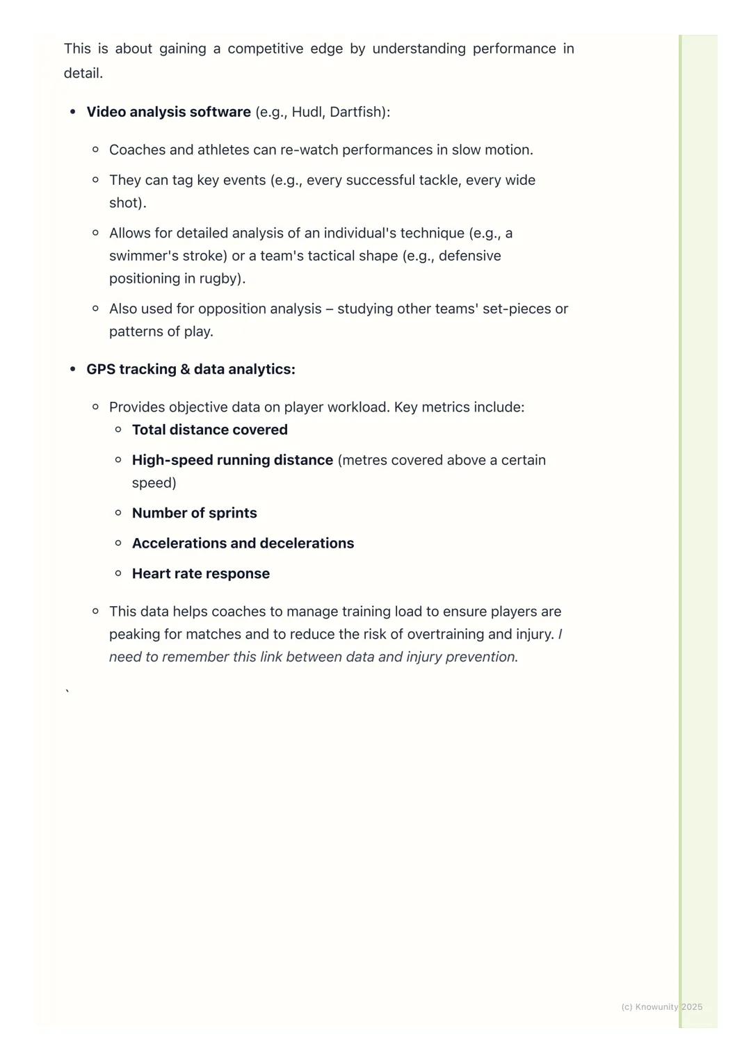 # Technology in Sport

Introduction to technology in sport

Technology has completely changed modern sport. It's not just for elite
athletes