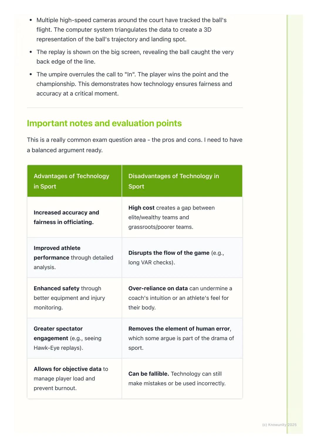 # Technology in Sport

Introduction to technology in sport

Technology has completely changed modern sport. It's not just for elite
athletes