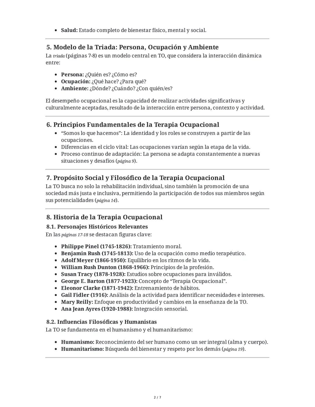 Resumen Completo: Introducción a la Terapia Ocupacional
1. Presentación e Introducción General
La presentación inicia con una bienvenida a l