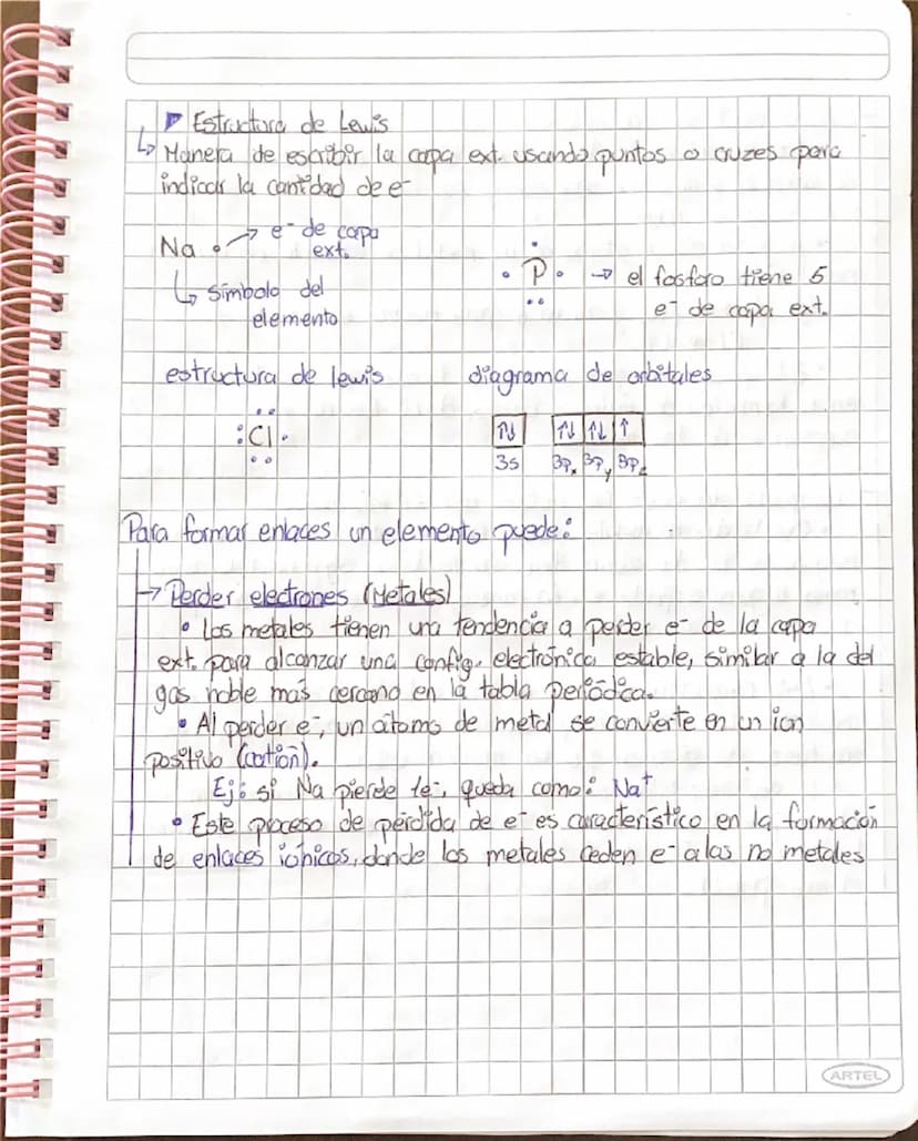 --- OCR Start ---
S
Quimica
Enlaces quimicos
Información que entrega la tabla periódica
→ Los elementos tienen un símbolo y se ordenan en pe