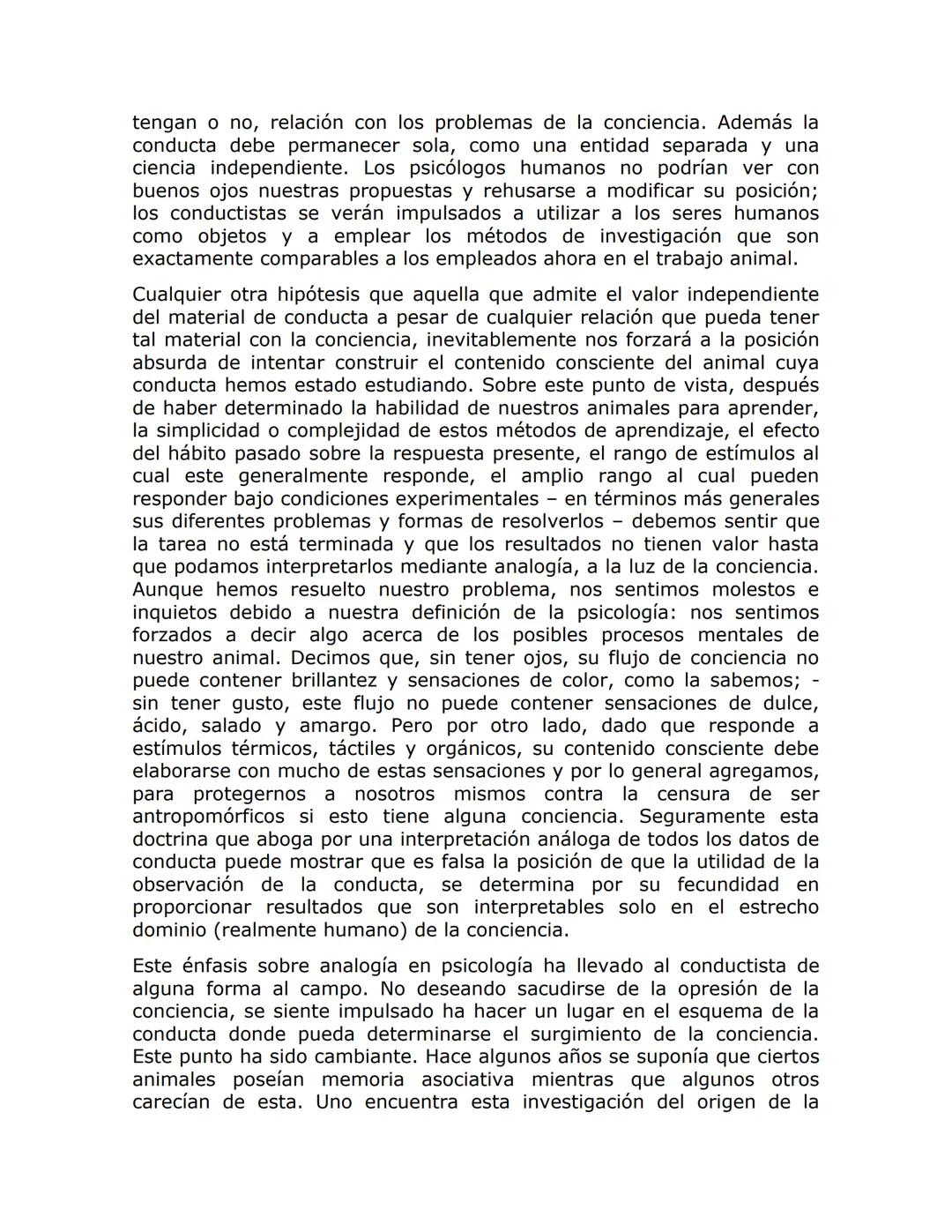 LA PSICOLOGÍA TAL COMO LA VE EL CONDUCTISTA.
JOHN BROADUS WATSON
Publicado en Historia de la Psicología. W. S. Sahakian (Conductismo).
La ps