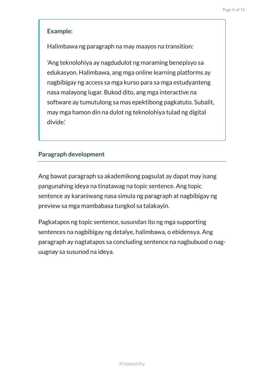 # Pag-unawa sa Akademikong Diskurso: Katangian ng Akademikong Pagsulat

Pag-aaral ng mga katangian at elemento ng akademikong pagsulat

## M