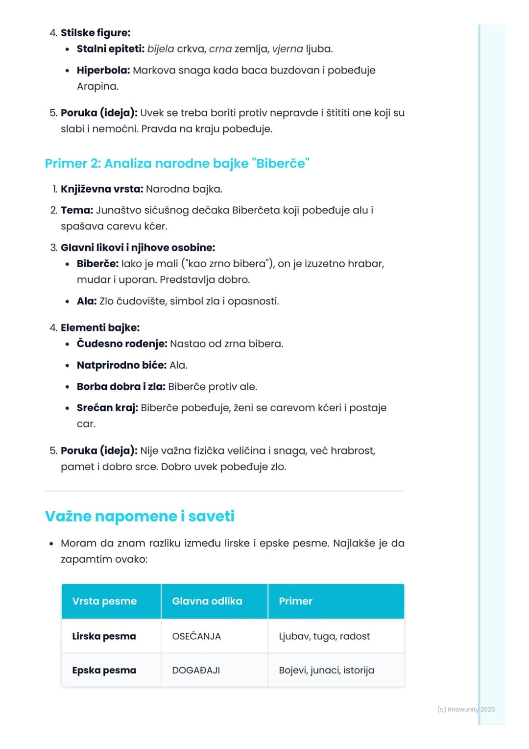 # Narodna književnost

Uvod u narodnu književnost

Narodna književnost se još zove i usmena književnost. To je zato što je
nastala u narodu,