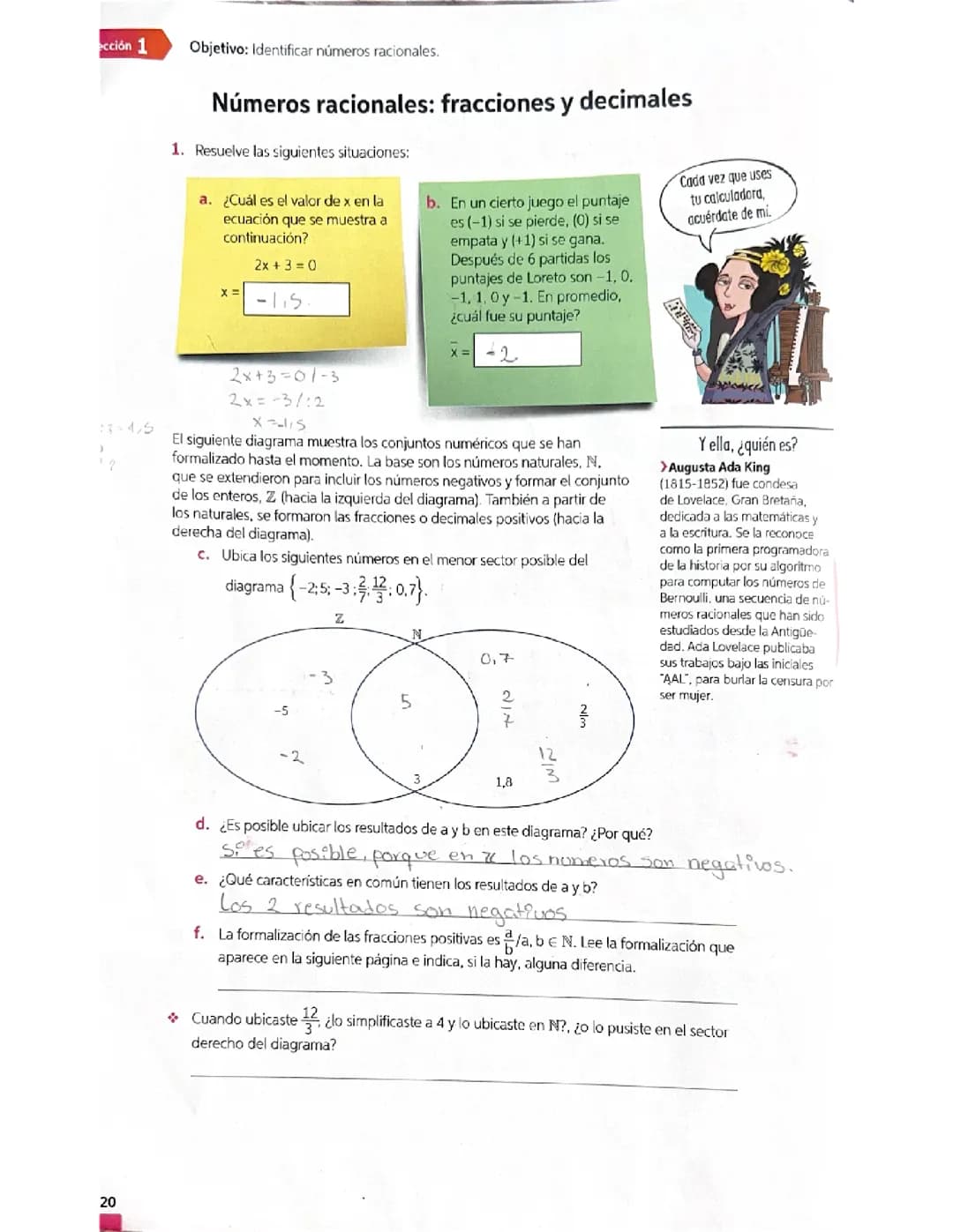 Numeros racionales
