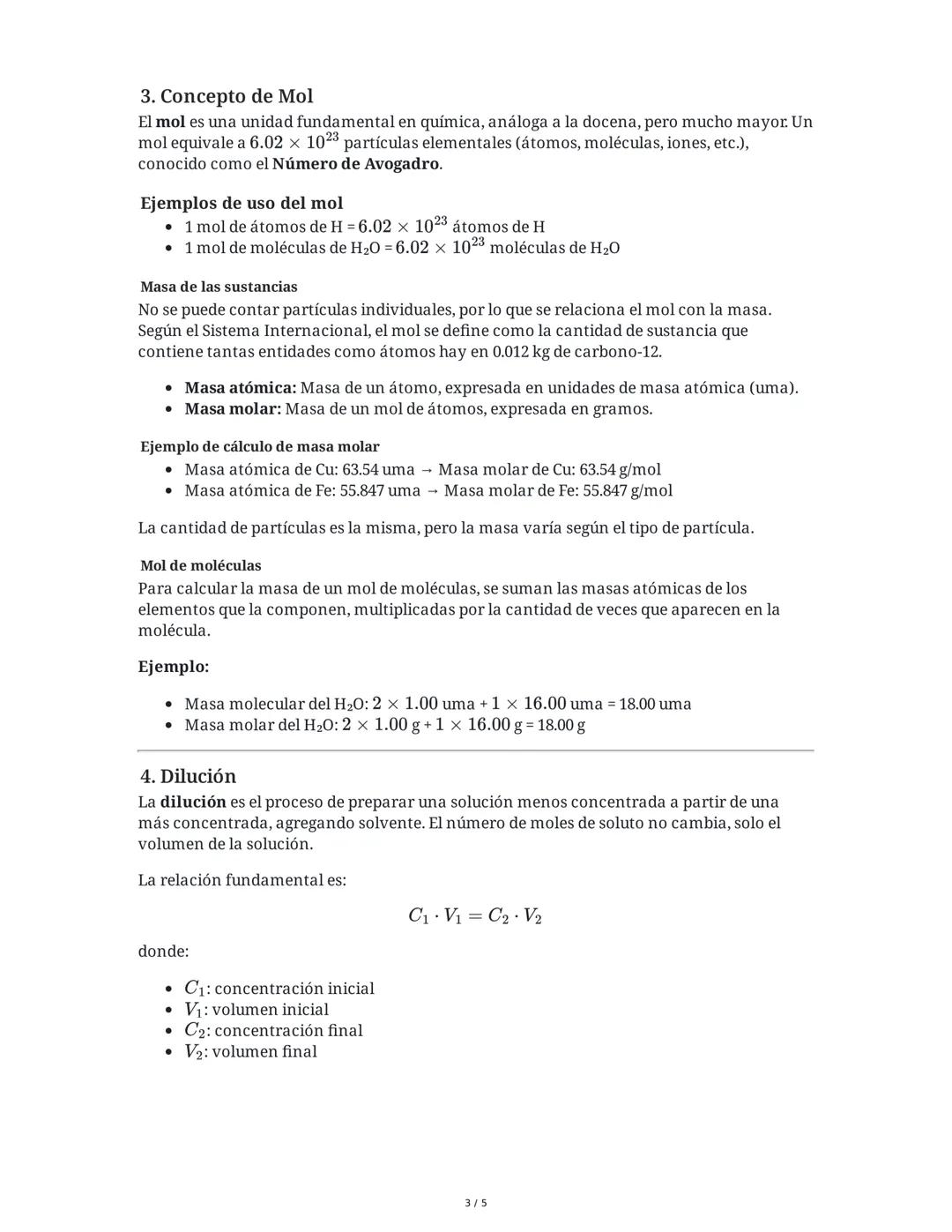 ## Solubilidad y Unidades de Concentración

### 1. Introducción a la Solubilidad

La solubilidad es un concepto fundamental en química que d
