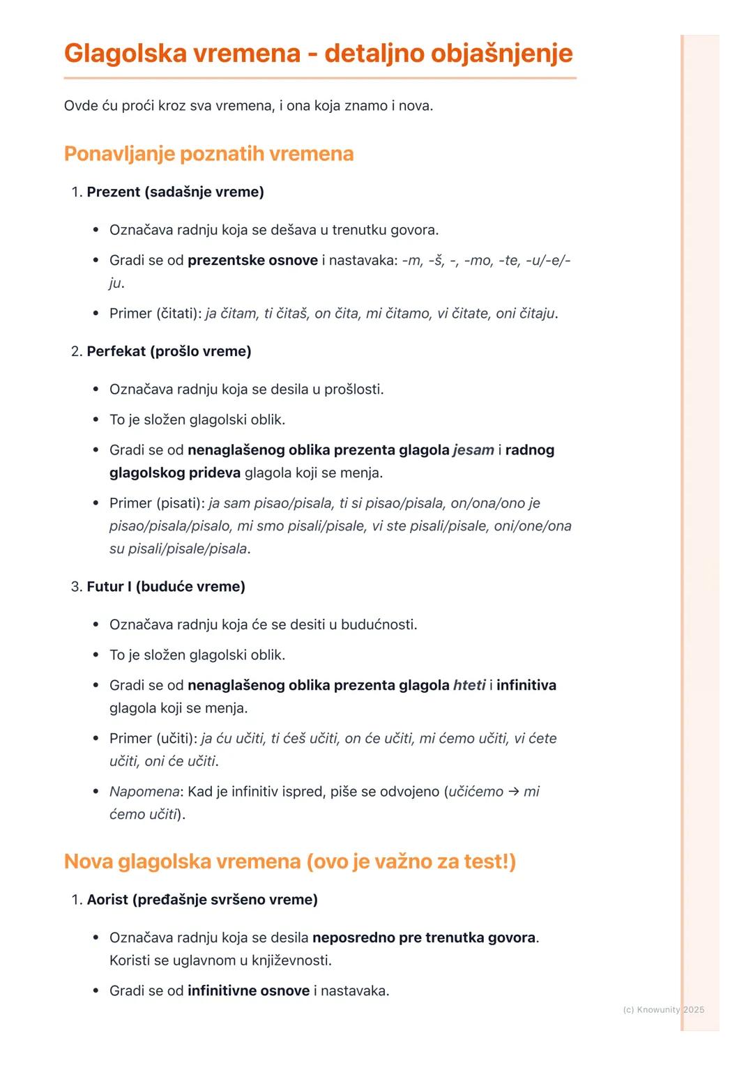 # Glagoli

Uvod u glagole

Glagoli su promenljive reči koje označavaju radnju, stanje ili zbivanje. Oni su
najvažniji deo rečenice, jer bez 