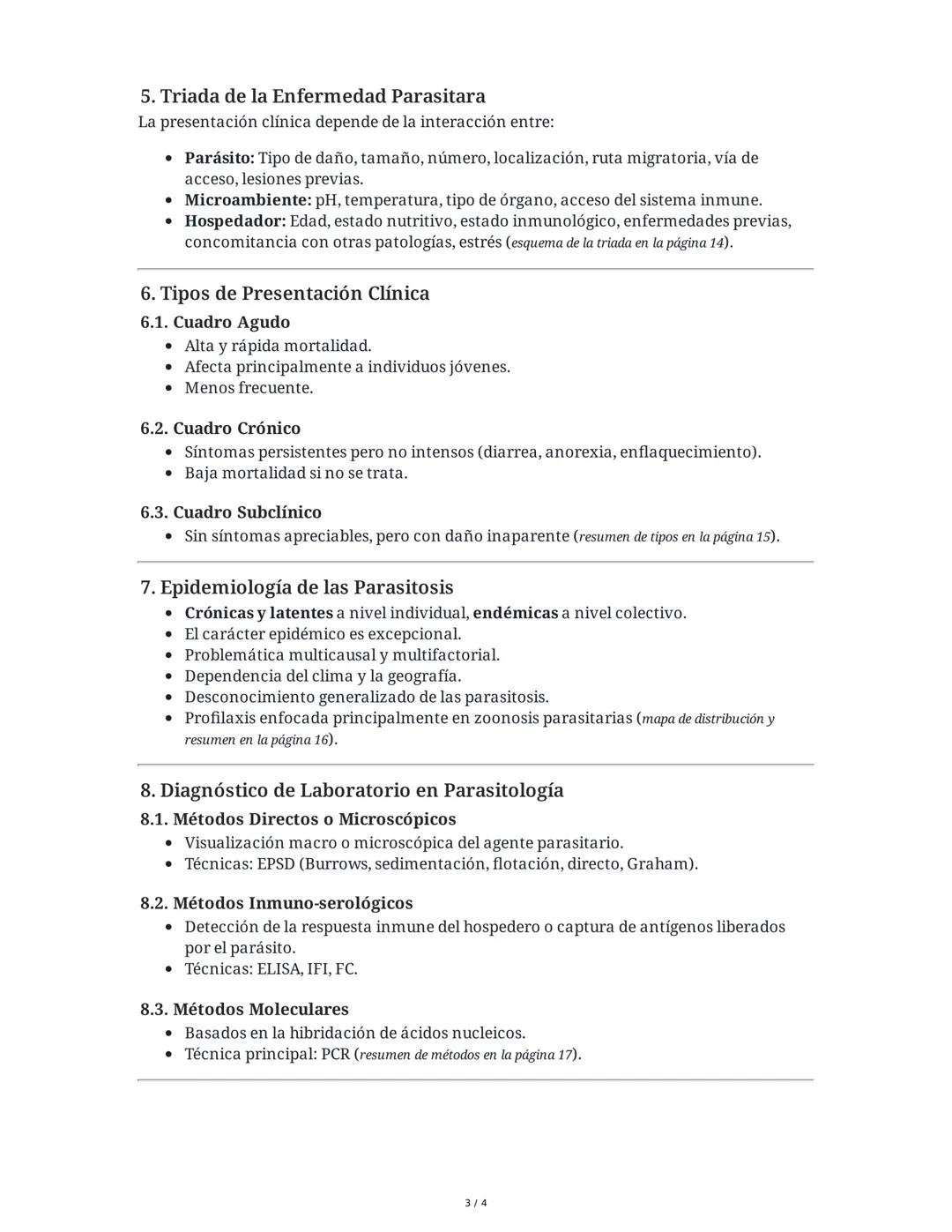 Clase 4: La Enfermedad Parasitara
1. Introducción a la Enfermedad Parasitara
La enfermedad parasitaria es una alteración biológica causada p