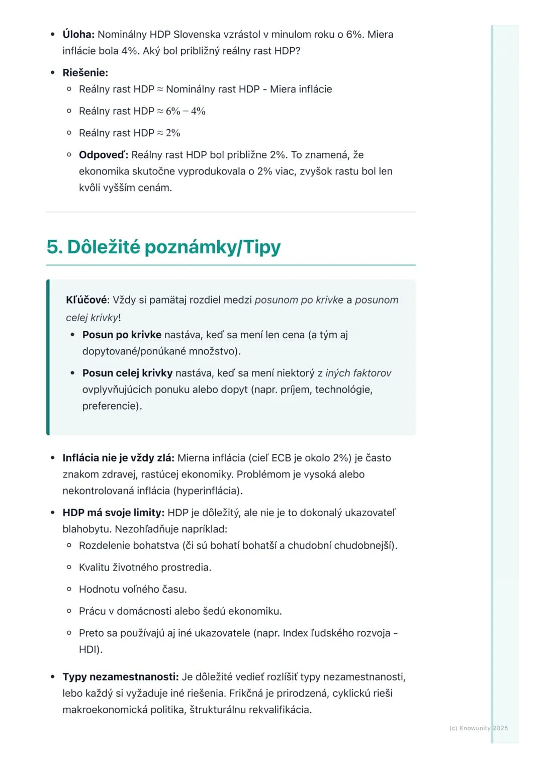 # Základné ekonomické pojmy

## 1. Prehľad základných ekonomických
## pojmov

Tieto poznámky sú kľúčové pre pochopenie, ako funguje naša eko