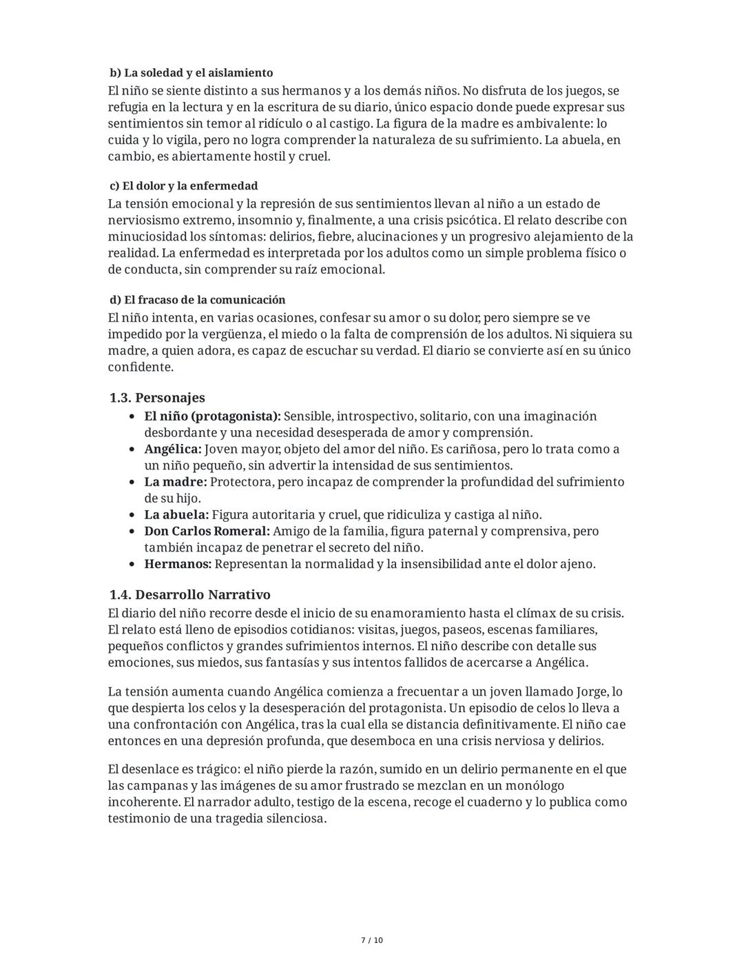 Resumen Integral de "El niño que enloqueció de amor" y
Textos Anexos
Introducción y Contexto de la Obra
"El niño que enloqueció de amor" es 
