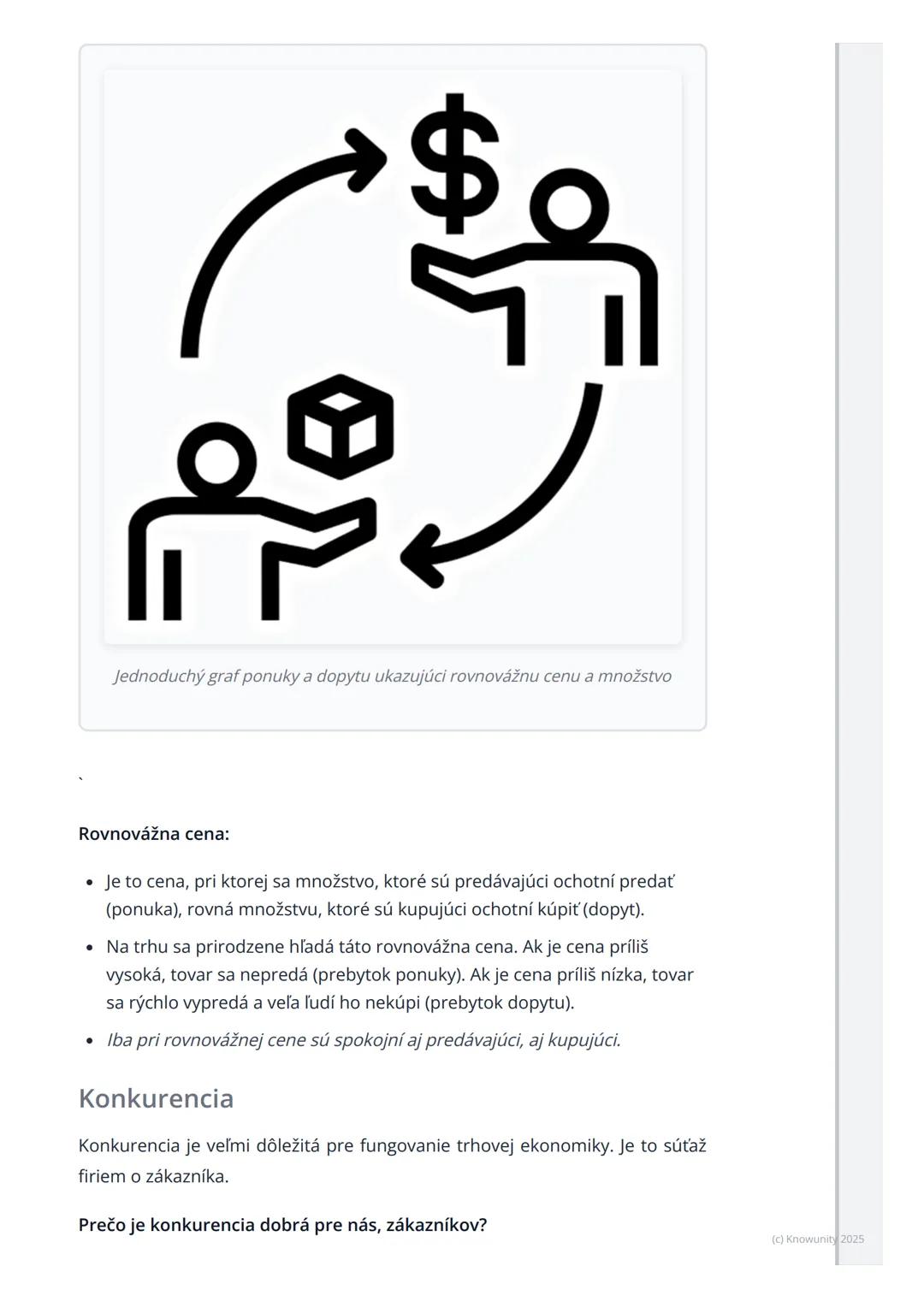 # Trh a trhová ekonomika

## Prehľad trhu a trhovej ekonomiky

Trh a trhová ekonomika sú dôležité pojmy, ktoré potrebujem pochopiť, aby
som 