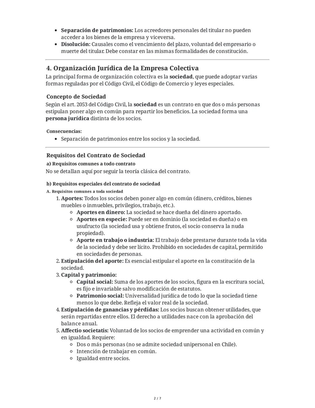 1. Introducción
Organización Jurídica de la Empresa
La empresa es el ente organizado que desarrolla una actividad económica. Desde el punto
