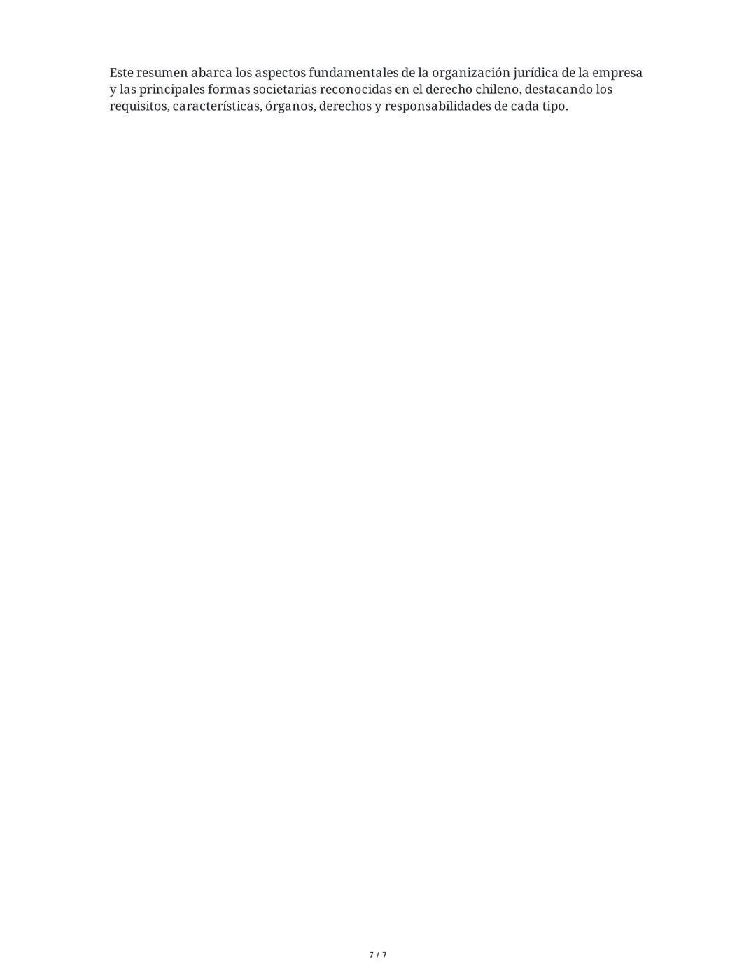 1. Introducción
Organización Jurídica de la Empresa
La empresa es el ente organizado que desarrolla una actividad económica. Desde el punto
