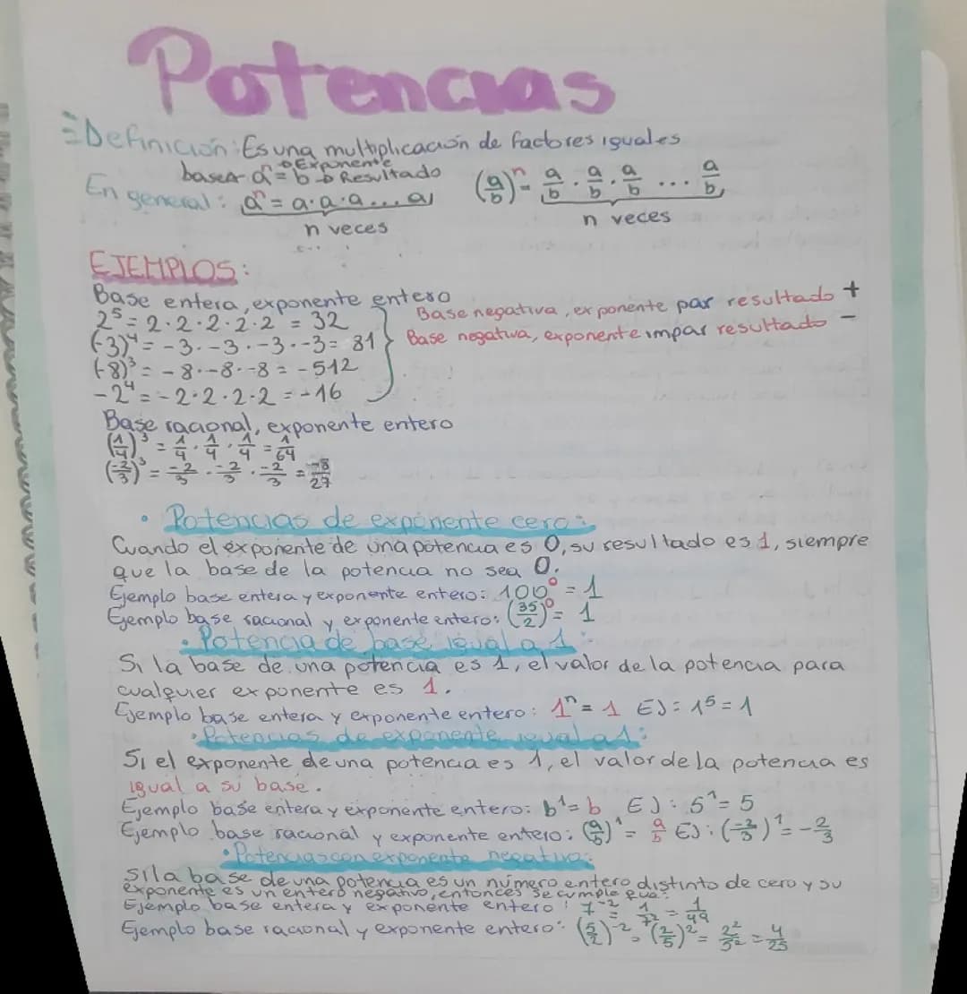 potencias 