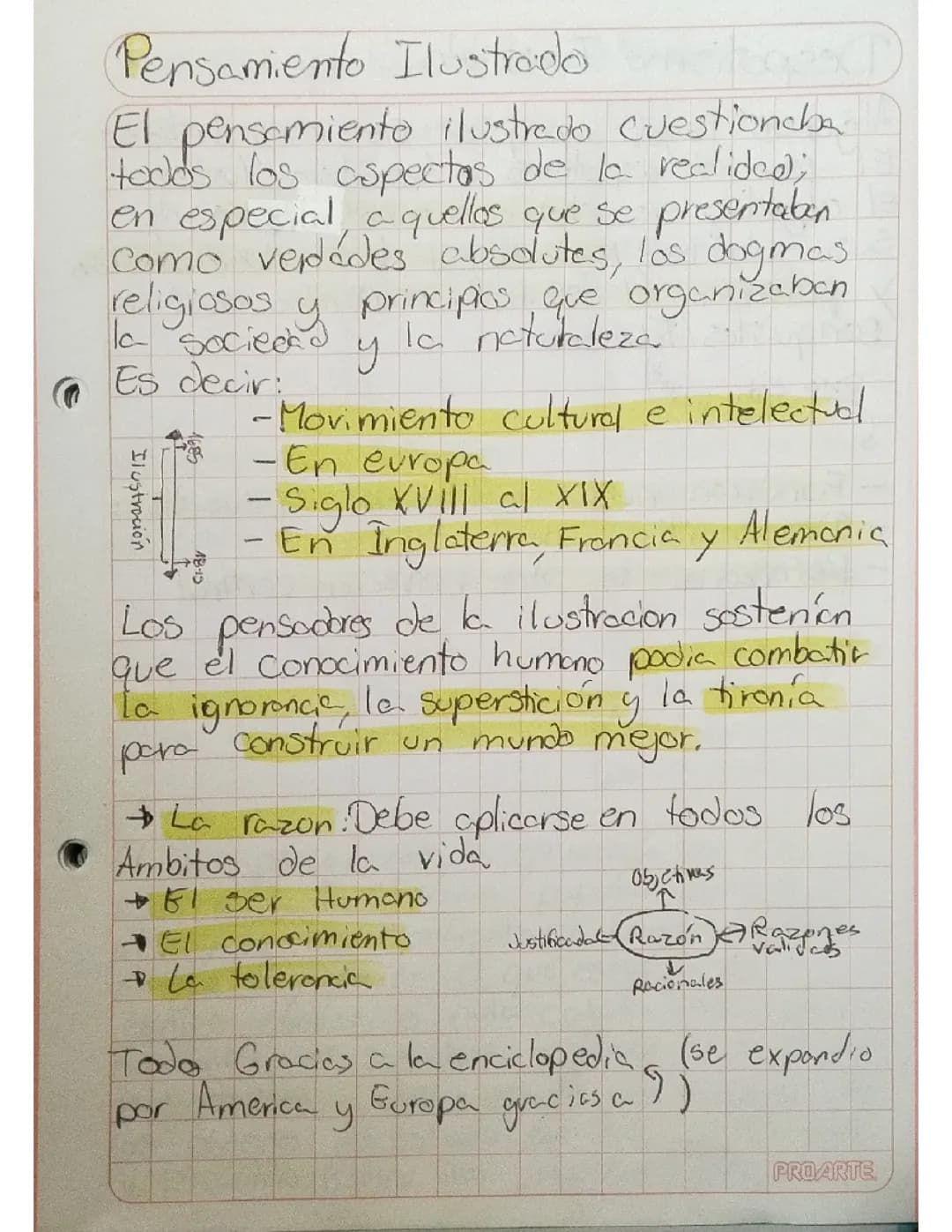 "La ilustración" HISTORIA Y GEOGRAFÍA 