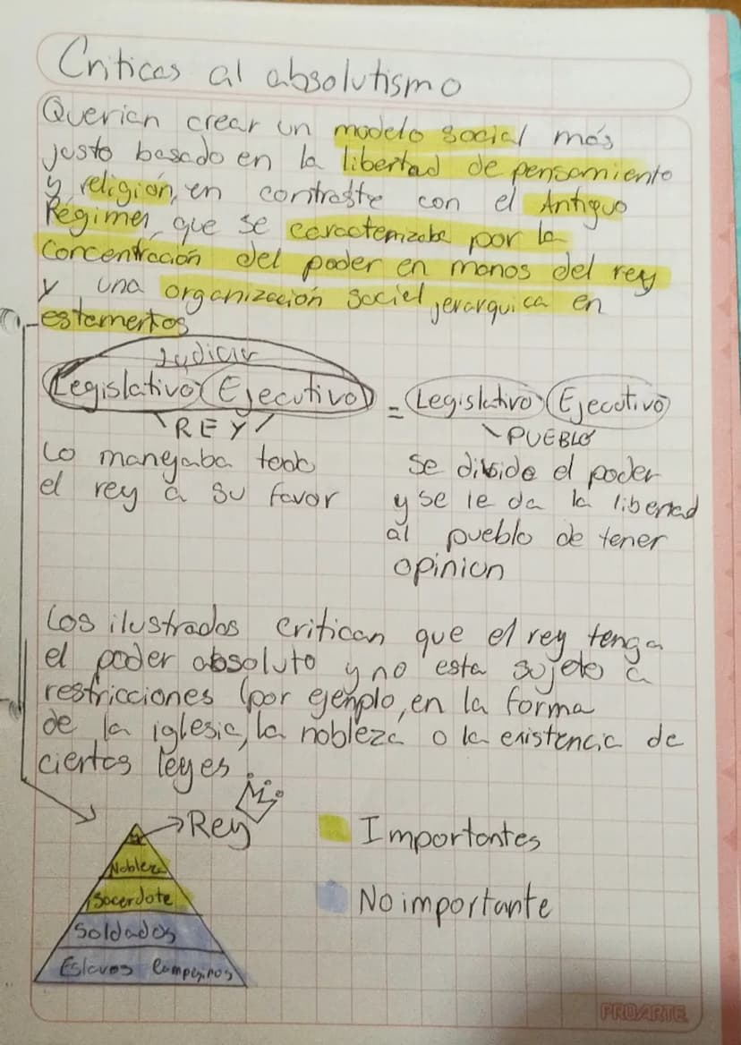 Pensamiento Ilustrado
El pensamiento ilustrado cuestionaba
todos los aspectos de la realidad;
en especial aquellos que se presentaben.
Como 