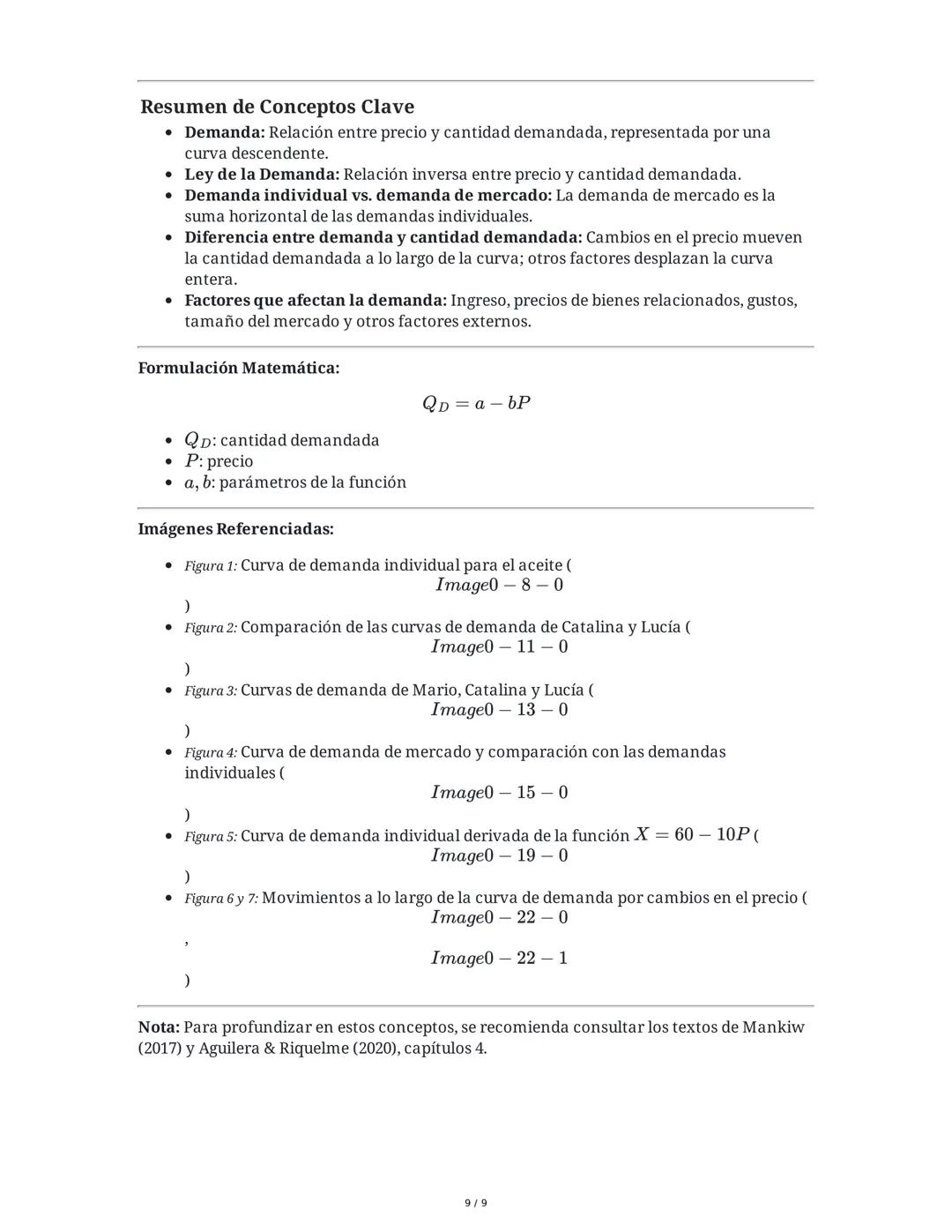 Microeconomía: La Demanda
1. Introducción a la Teoría de la Demanda
La demanda es un concepto fundamental en microeconomía, que describe la 