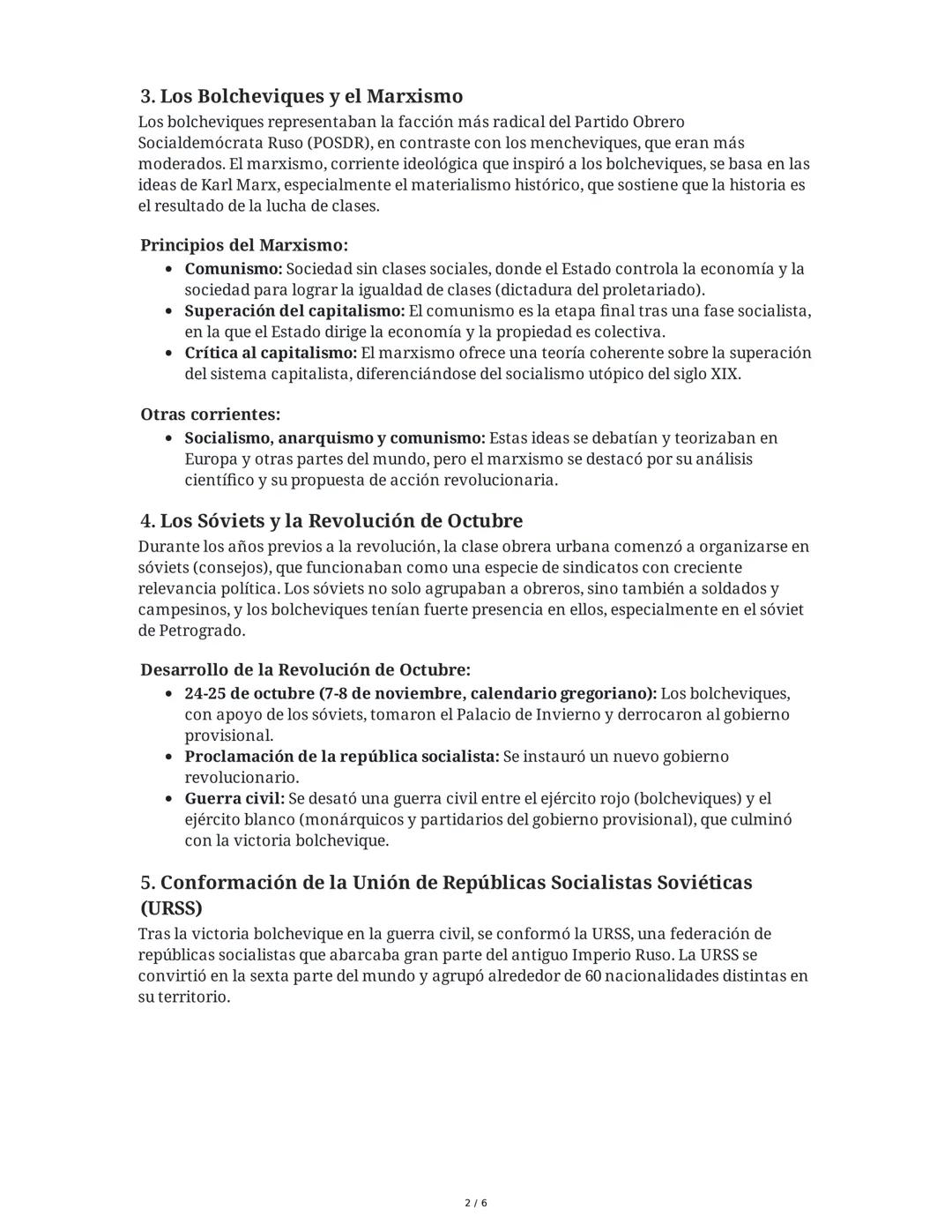 Resumen Extenso: Revolución Rusa y Formación de la URSS
1. Antecedentes: Rusia a principios del siglo XX
A inicios del siglo XX, Rusia era u