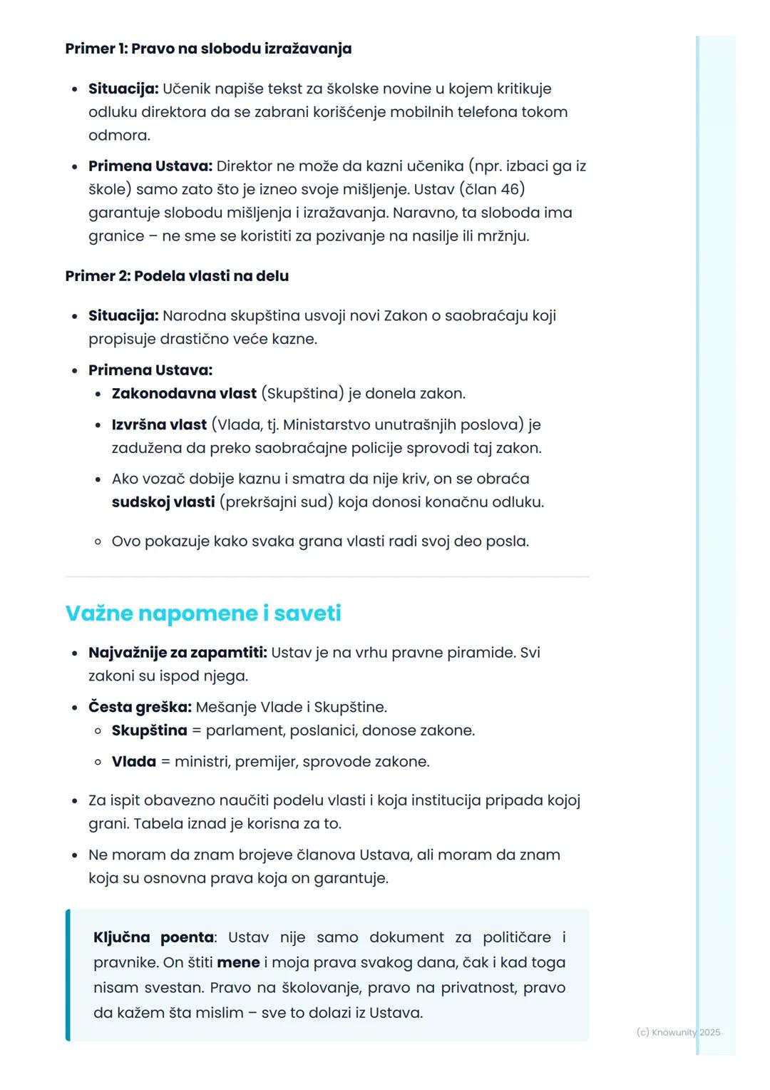 # Ustav Republike Srbije

Uvod u Ustav Republike Srbije

Ustav je najvažniji pravni dokument, tj. zakon, u našoj državi. Možemo ga
zamisliti