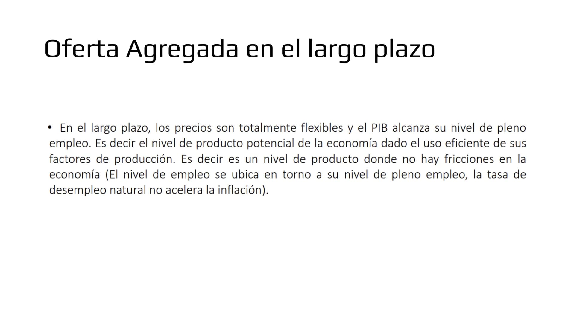## Modelo IS-LM # Demanda de bienes

- Ahora veremos como las políticas macroeconómicas afectan la demanda agregada y por
lo tanto, el produ