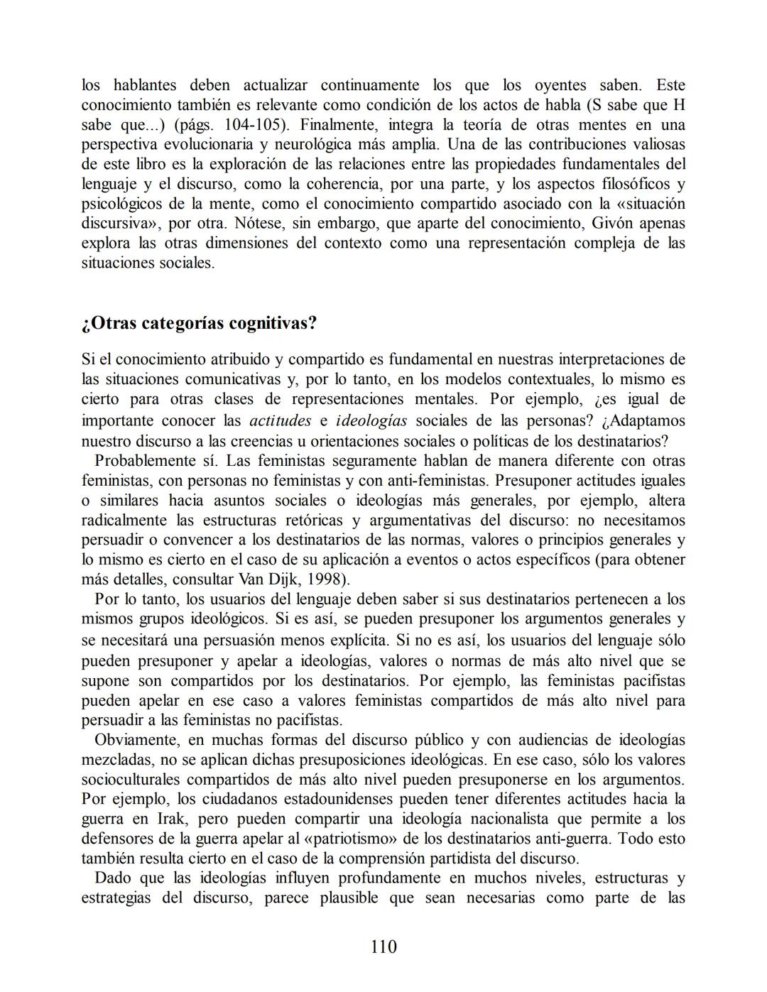 Análisis del discurso
Teun A. van Dijk
discurso
y
CONTEXTO
Un enfoque sociocognitivo
gedisa
editorial Teun A. van Dijk
DISCURSO Y CONTEXTO
C